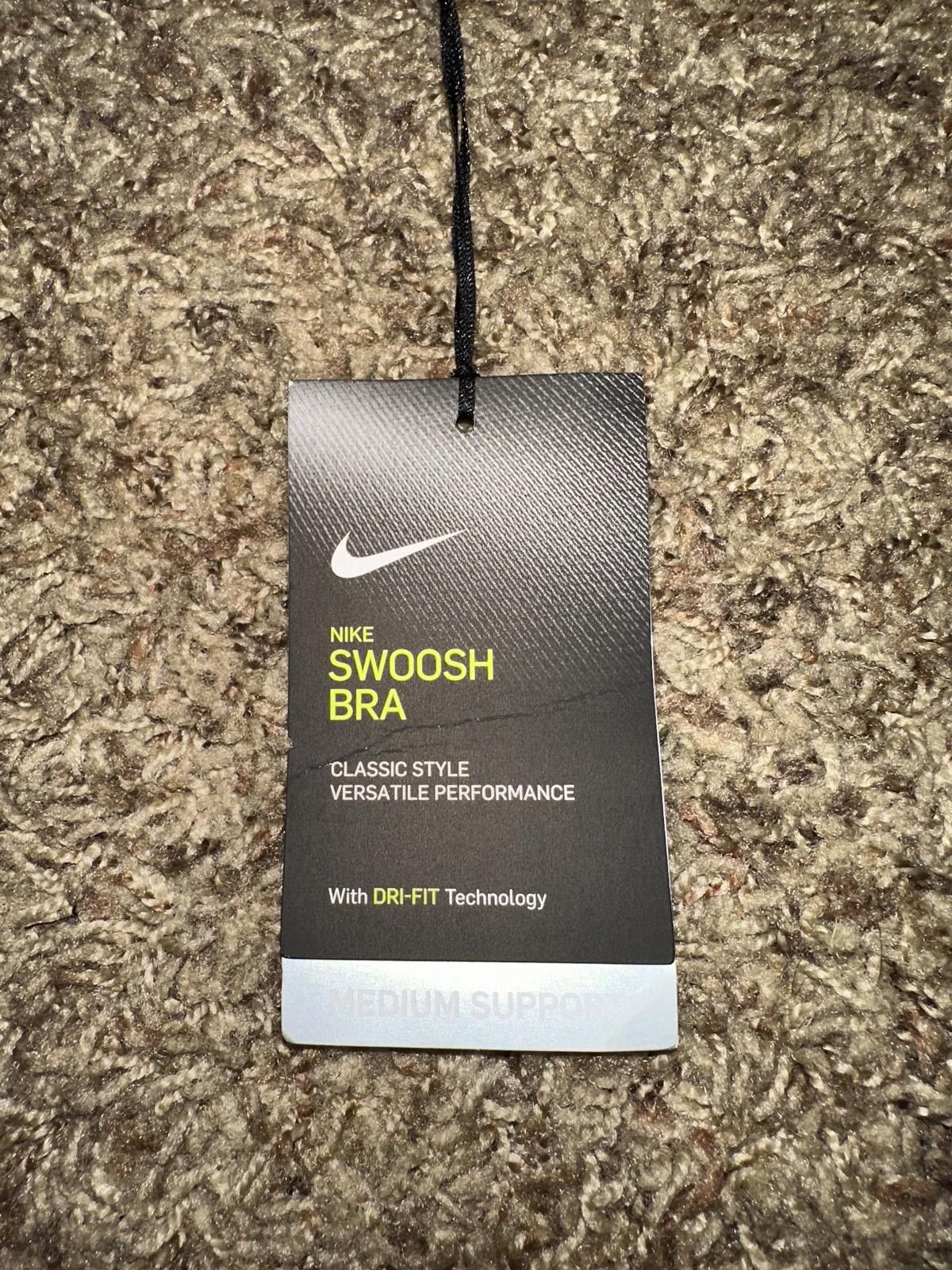 Nike Nike Women's Swoosh Maternity Medium-Support Padded Sports Bra Size ONE SIZE - 11 Thumbnail