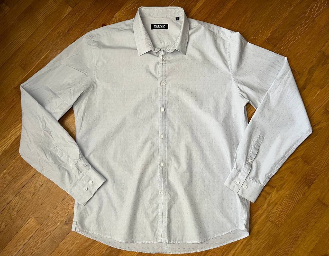 Designer DKNY Donna Karan New York basic shirt Size US XL / EU 56 / 4 - 1 Thumbnail