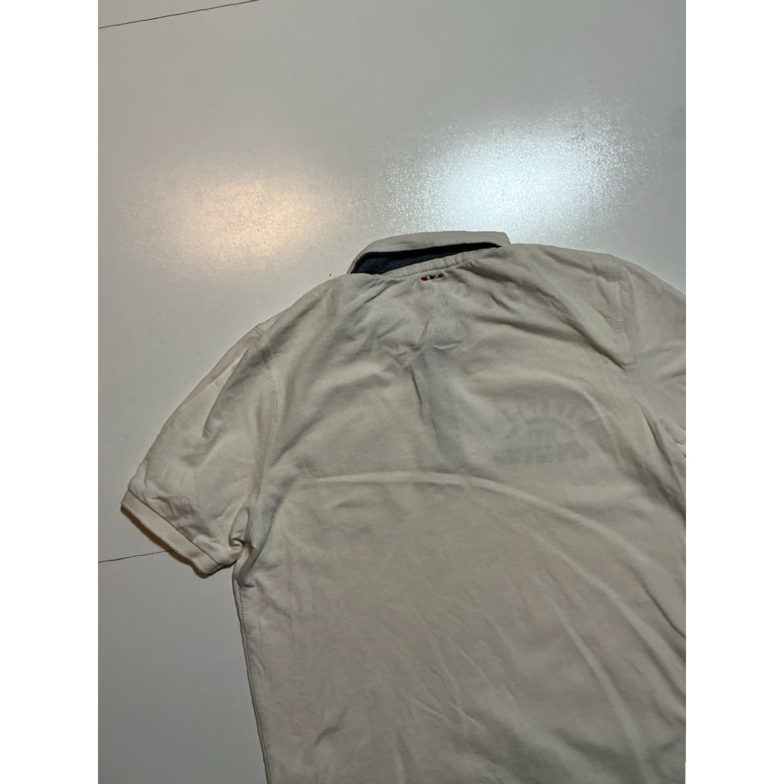 Napapijri Napapijri Polo Shirt S/S N87 Waterfront Area Land To The Sea San Francisco White Large Mens Size US L / EU 52-54 / 3 - 4 Thumbnail