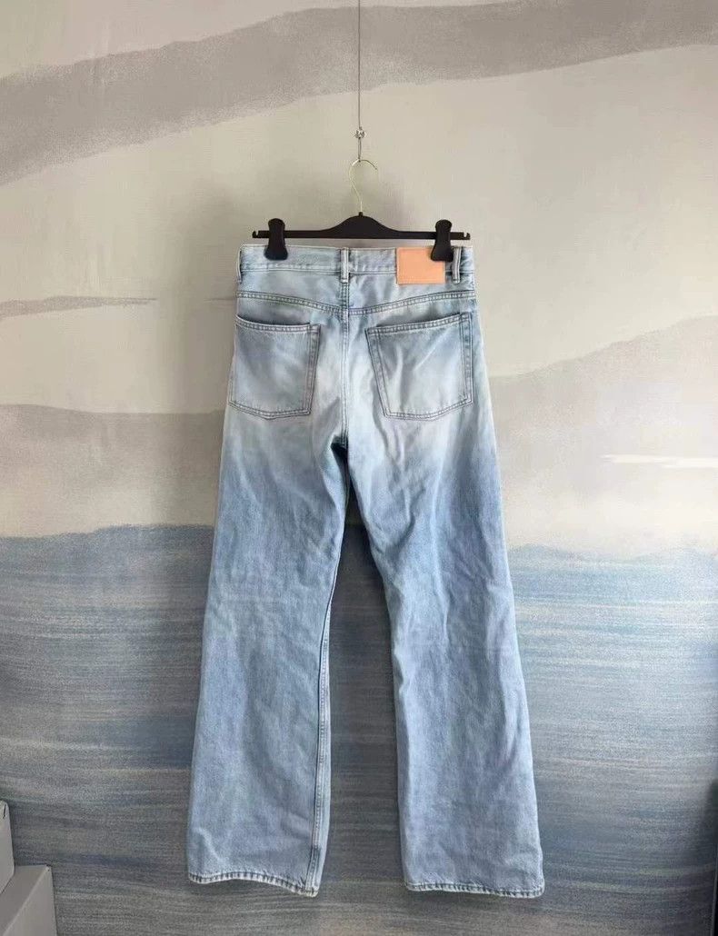 Acne Studios acne studios Washed blue leather jeans 2502-Nextarrow Size US 34 / EU 50 - 3 Thumbnail