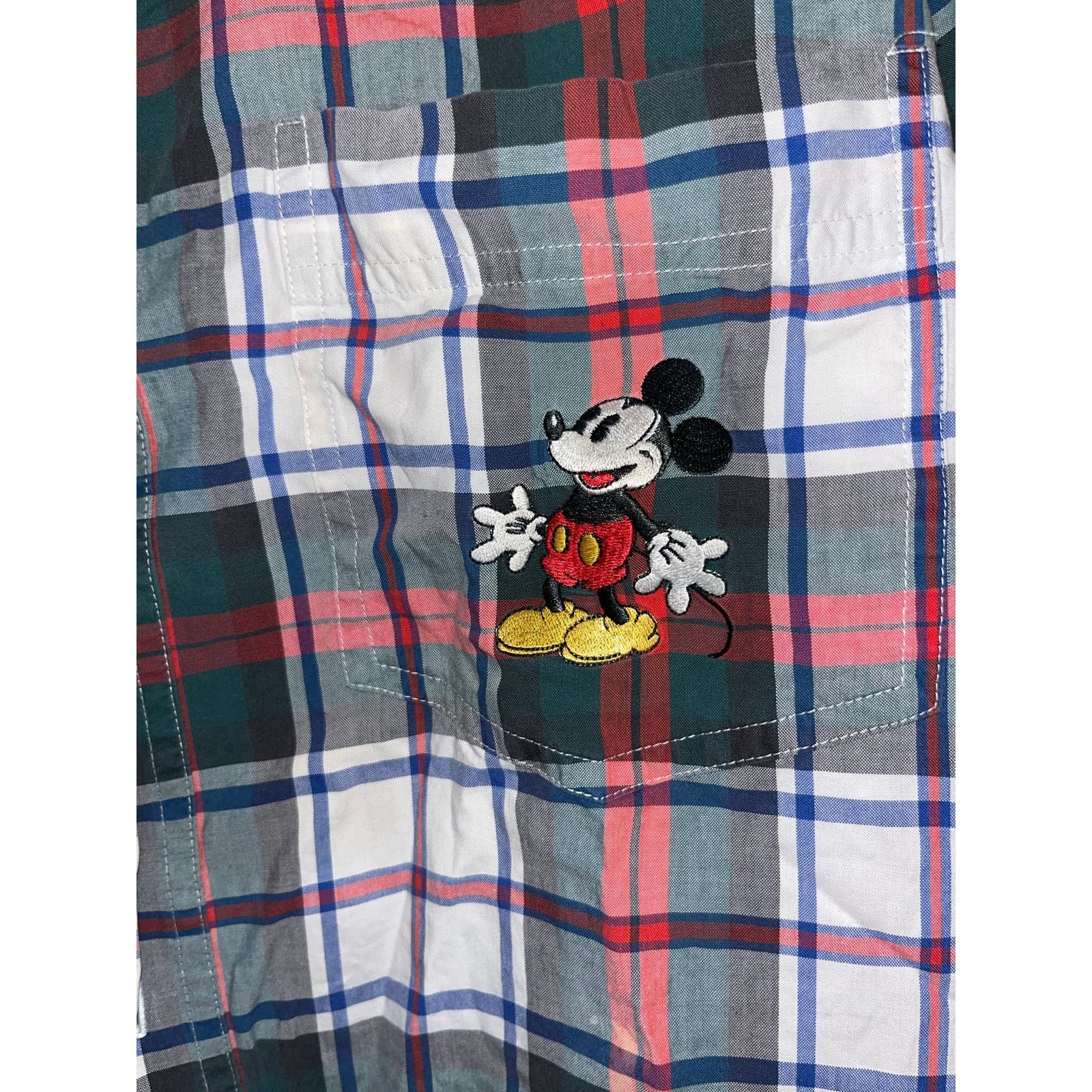 Disney Mickey Mouse vintage button up medium Disney Size US M / EU 48-50 / 2 - 3 Thumbnail