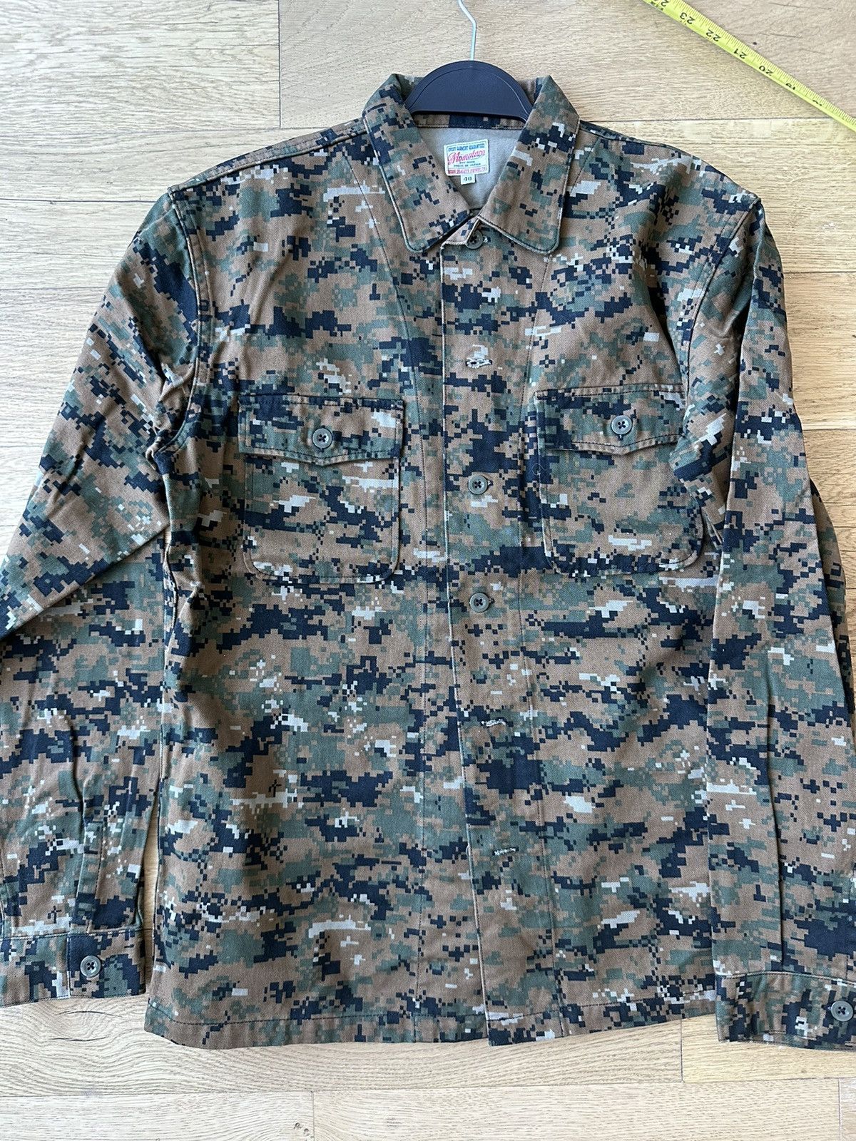 Momotaro Jeans Momotaro camo work shirt Size US M / EU 48-50 / 2 - 1 Thumbnail