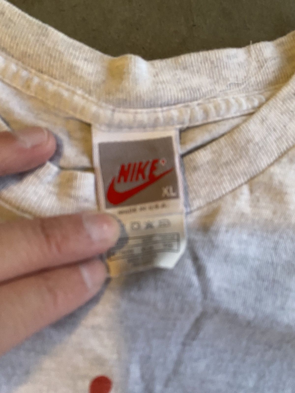 Jordan Brand × Vintage Jordan Vintage Nike Tee Size US XL / EU 56 / 4 - 2 Thumbnail
