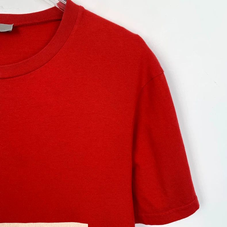 Dior Dior Red pattern printed cotton round-neck short-sleeved T- Size US XS / EU 42 / 0 - 3 Thumbnail