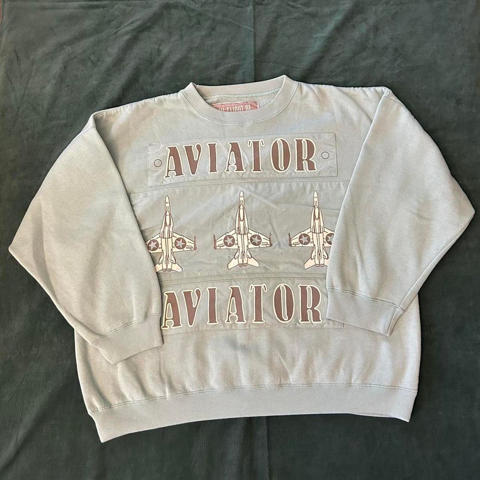Other 1980s aviator sweatshirt Size US M / EU 48-50 / 2 - 1 Thumbnail