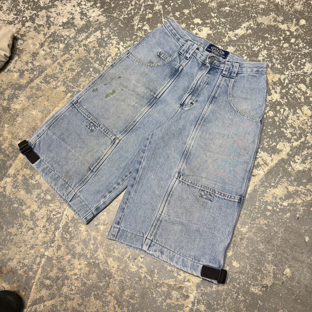 Lee Vintage Lee Pipe BMX Huge Pocket Y2K Baggy Cargo Shorts Jort Size US 28 / EU 44 - 2 Thumbnail