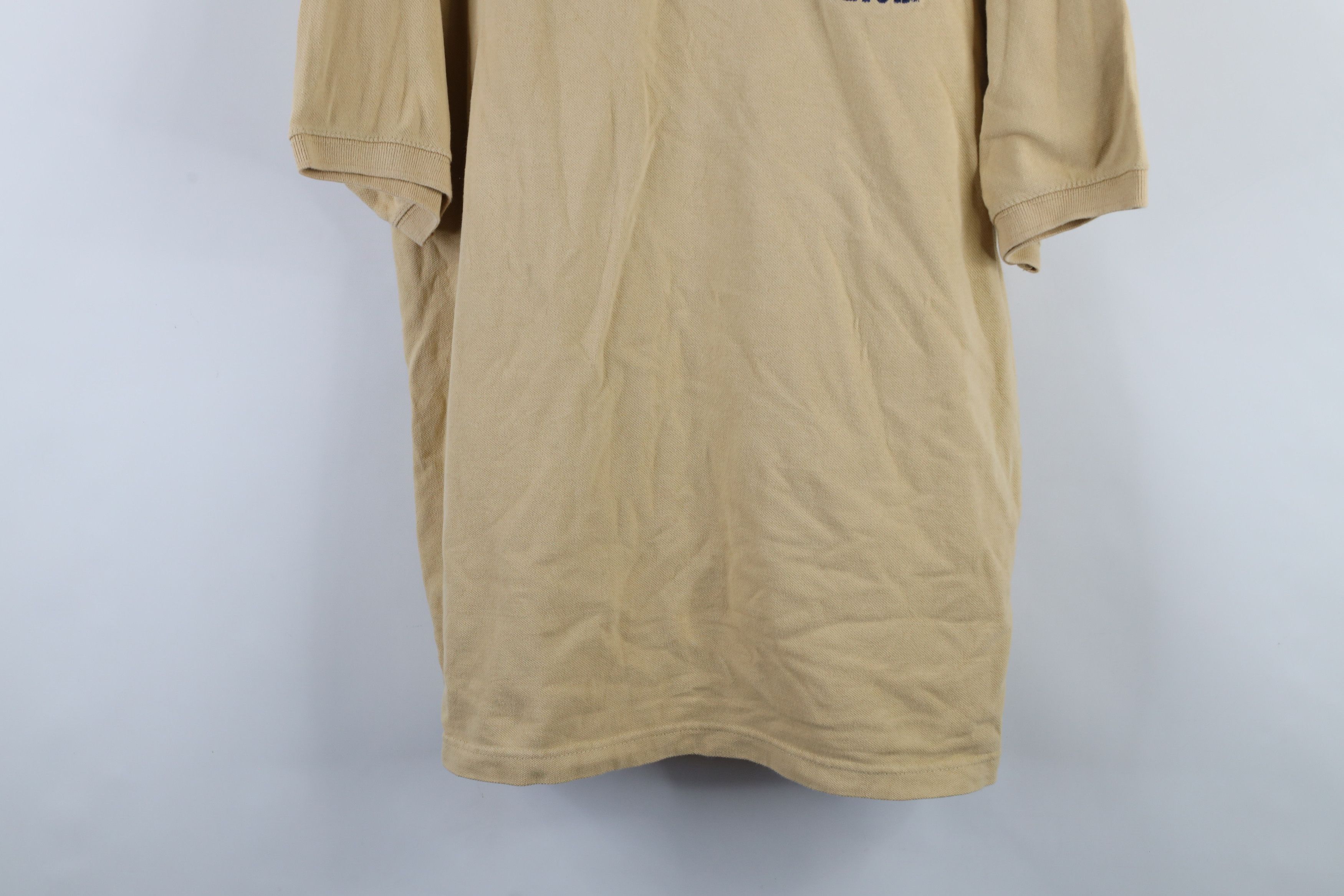 Vintage Vintage 90s Notre Dame University Irish Football Polo Gold Size US L / EU 52-54 / 3 - 3 Thumbnail