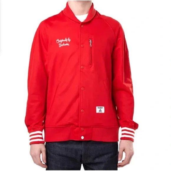 Adidas Adidas Originals x Bedwin Heartbreakers Red Track Top Jacket Size US S / EU 44-46 / 1 - 1 Thumbnail