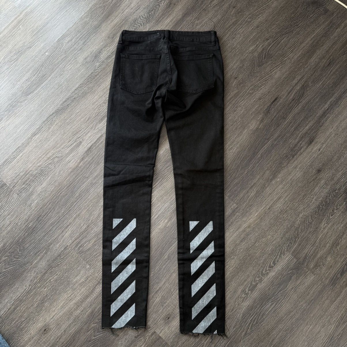 Off-White Off white Jeans Patch Work Size 25" / US 0 / IT 36 - 2 Thumbnail