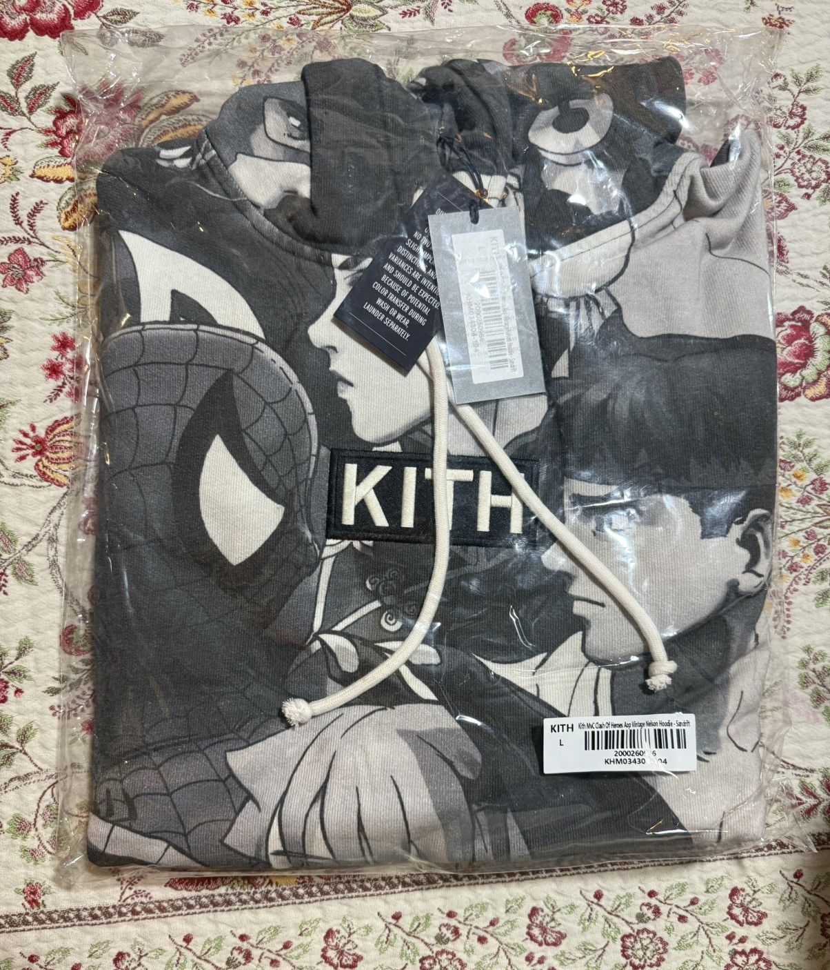 Kith × Marvel Comics Marvel vs. Capcom Kith Fighter All-Over Printed Vintage Hood Size US L / EU 52-54 / 3 - 7 Thumbnail