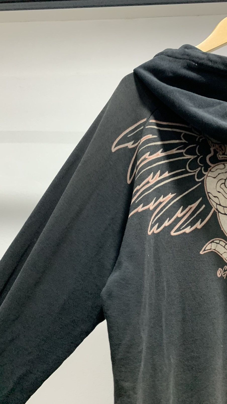 Japanese Brand Nicely Faded CFTL Limited Edition Zip Up Hoodie Skull Size US L / EU 52-54 / 3 - 6 Thumbnail