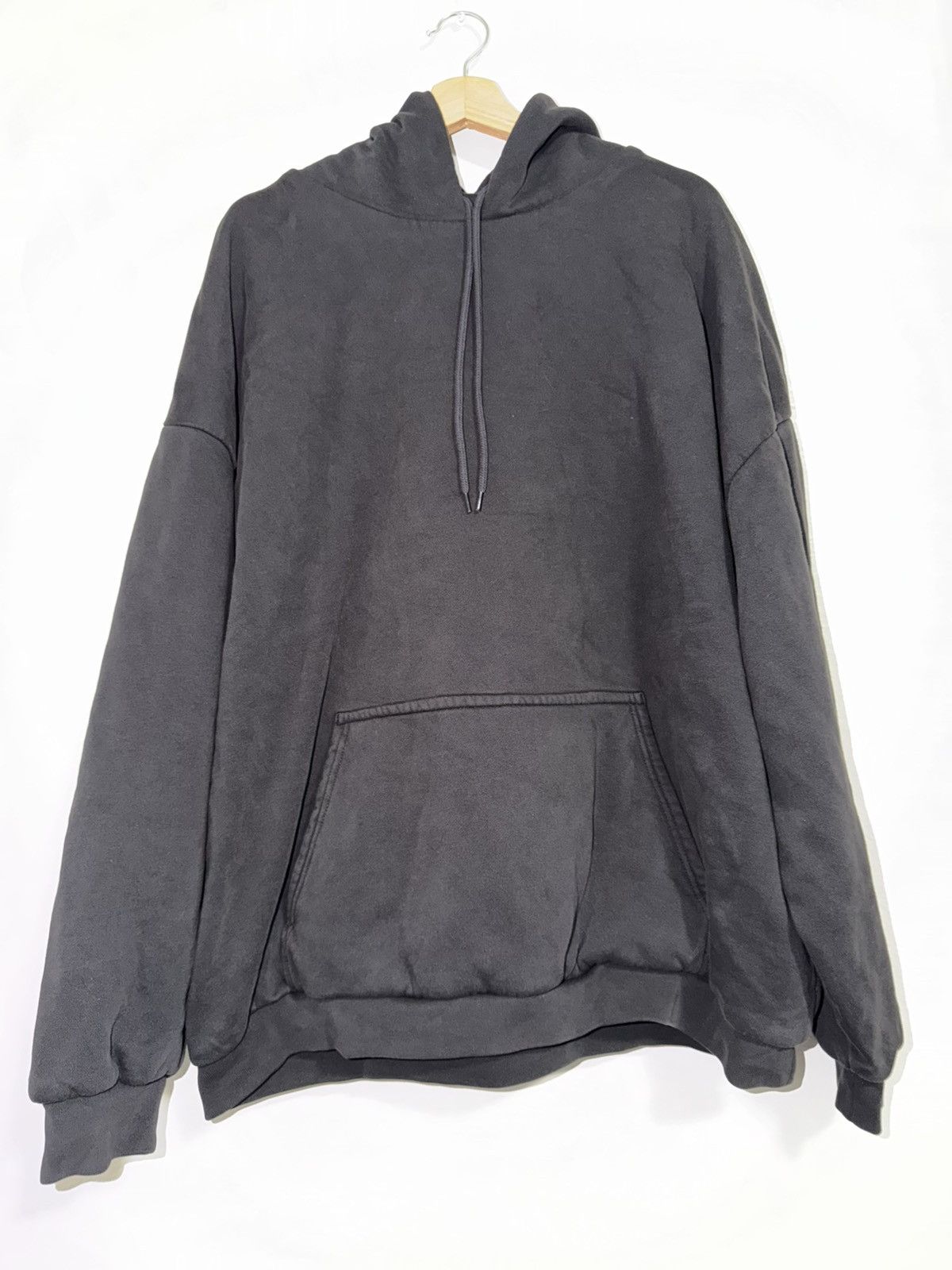 Balenciaga × Gap × Yeezy YZY x GAP oversized hoodie dark Grey Size US L / EU 52-54 / 3 - 1 Thumbnail