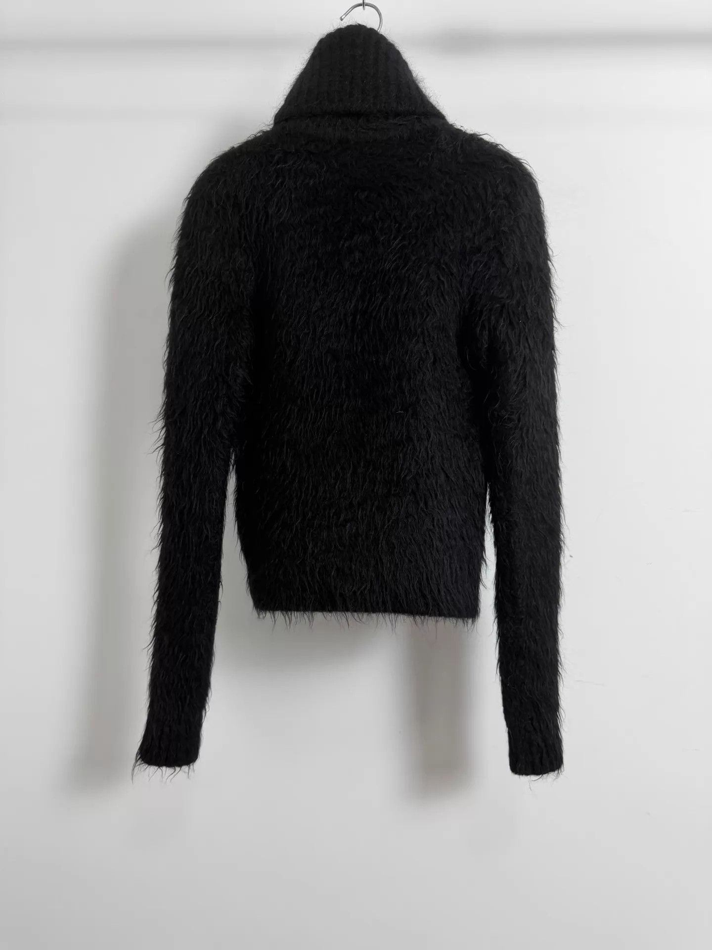 Saint Laurent Paris SLP 17FW Black High Neck Mohair XS Sweater Size US XS / EU 42 / 0 - 2 Thumbnail
