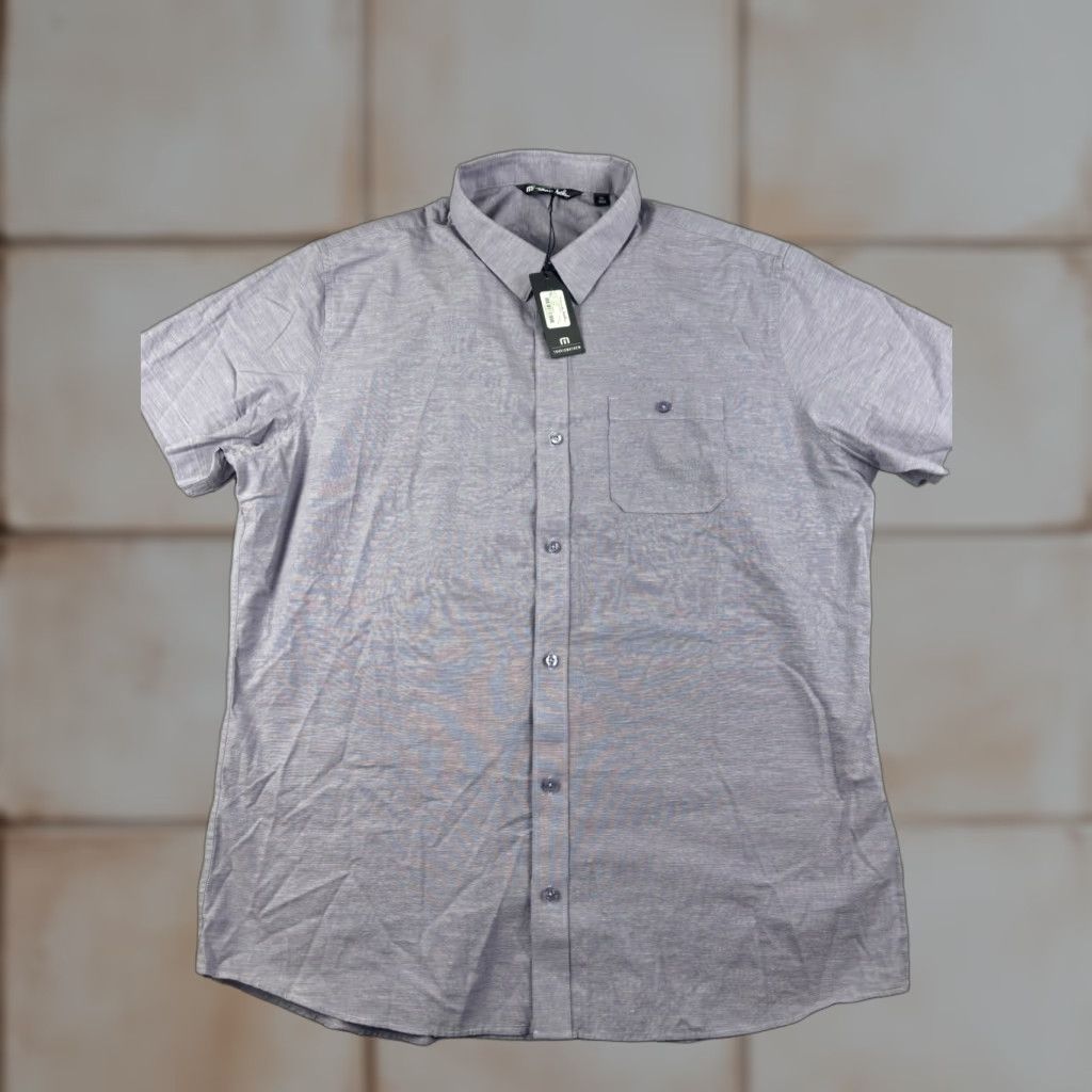TravisMathew Travis Mathew Shirt Mens 2XL Blue Studebaker Short Sleeve Button Up Casual Size US XXL / EU 58 / 5 - 1 Thumbnail