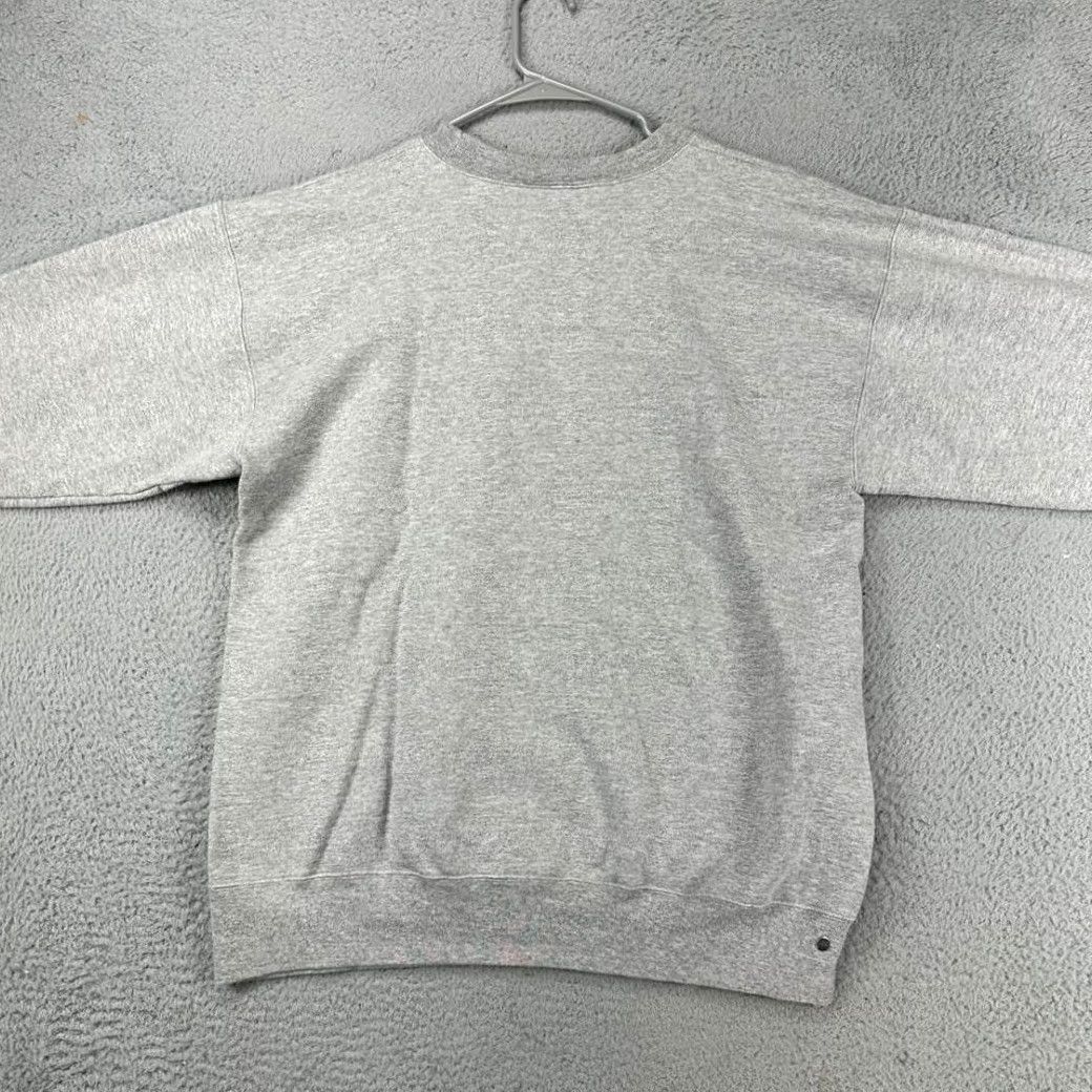 Hanes VINTAGE Hanes Sweatshirt Shirt Mens Medium Grey Crew Neck Pullover Long Sleeve Comfort Outdoors Walking Breathable Logo 90s Size US M / EU 48-50 / 2 - 3 Thumbnail