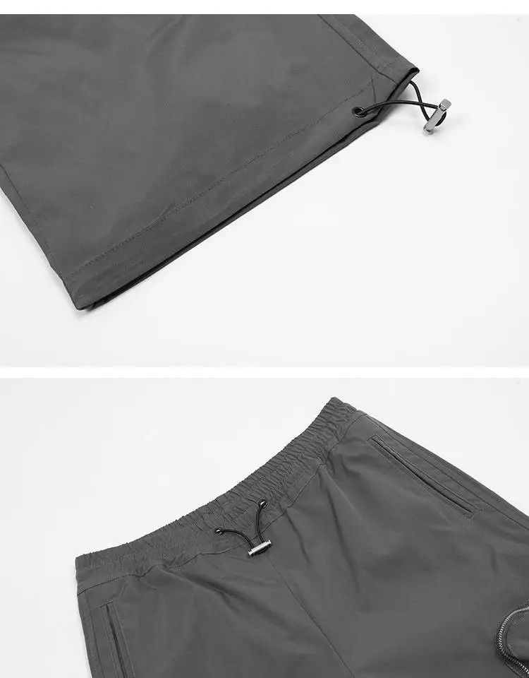 Japanese Brand Baggy Cargo Pants Straight Casual Harajuku Y2K Style Pockets Size US 34 / EU 50 - 18 Thumbnail