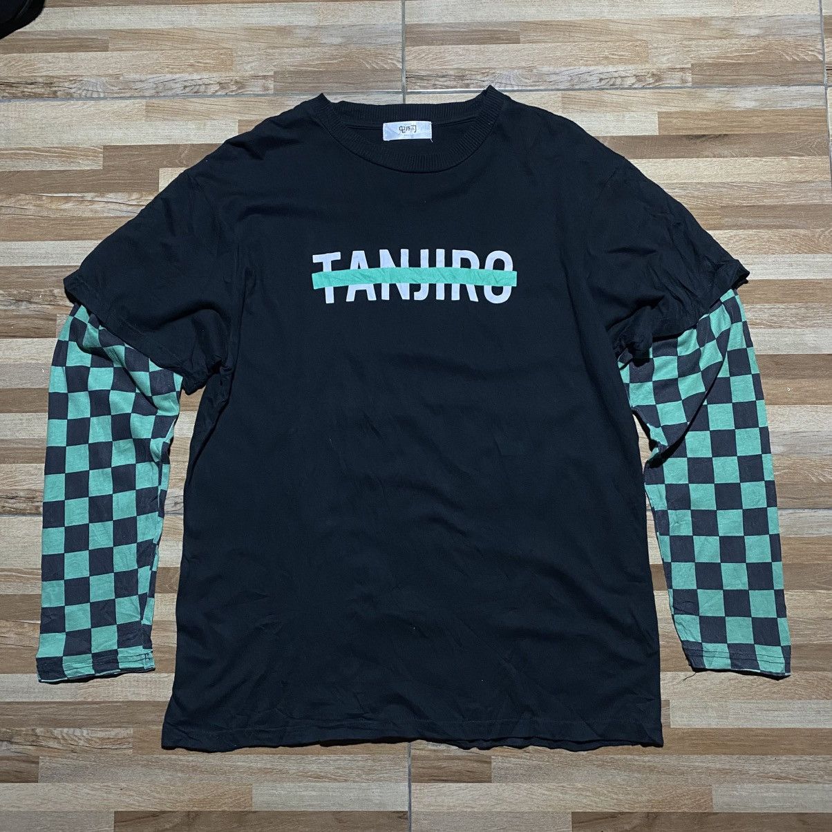 Anime × Japanese Brand Demon Slayer "Tanjiro" Long sleeve Shirt Size US L / EU 52-54 / 3 - 1 Thumbnail