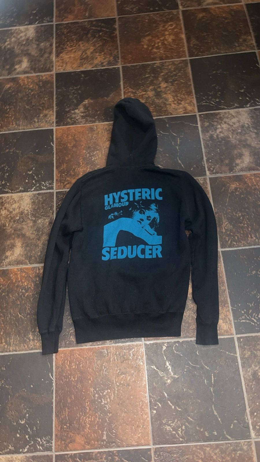 Hysteric Glamour Blue and Black Hysteric Glamour Jacket Zip Up Size US M / EU 48-50 / 2 - 2 Thumbnail