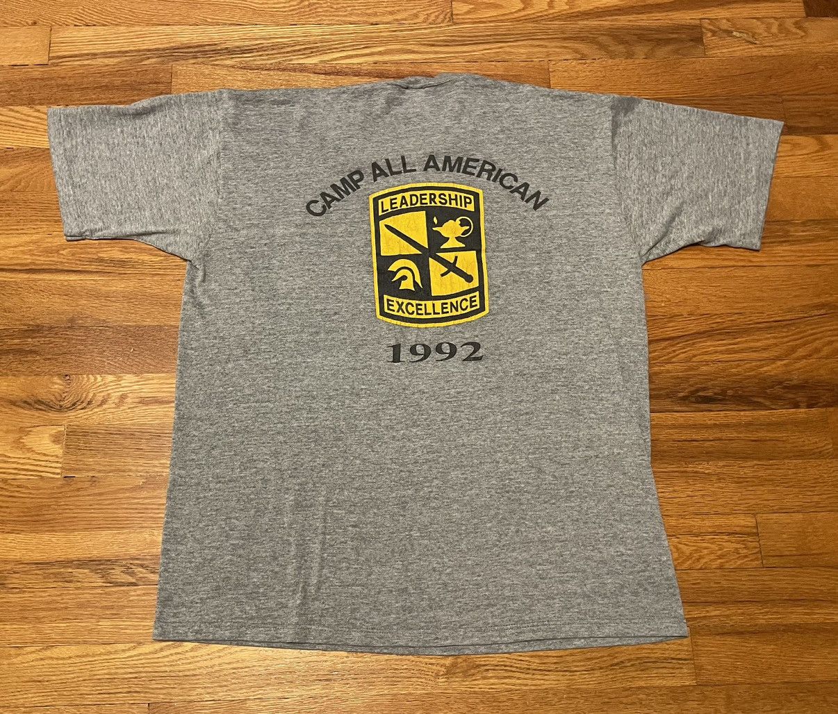 Jerzees × Vintage Vintage 90s RARE Special Forces US Army Military T Shirt Size US XL / EU 56 / 4 - 4 Thumbnail