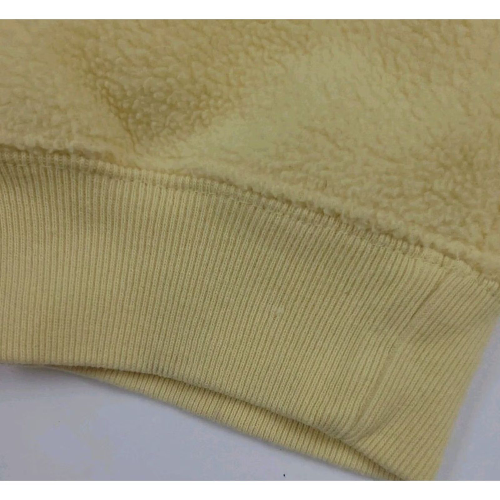 Gap VINTAGE Gap Shirt Womens L Yellow Y2k Fleece Hoodie Sweatshirt Pale Spellout Sport USA Vtg Size L / US 10 / IT 46 - 5 Thumbnail
