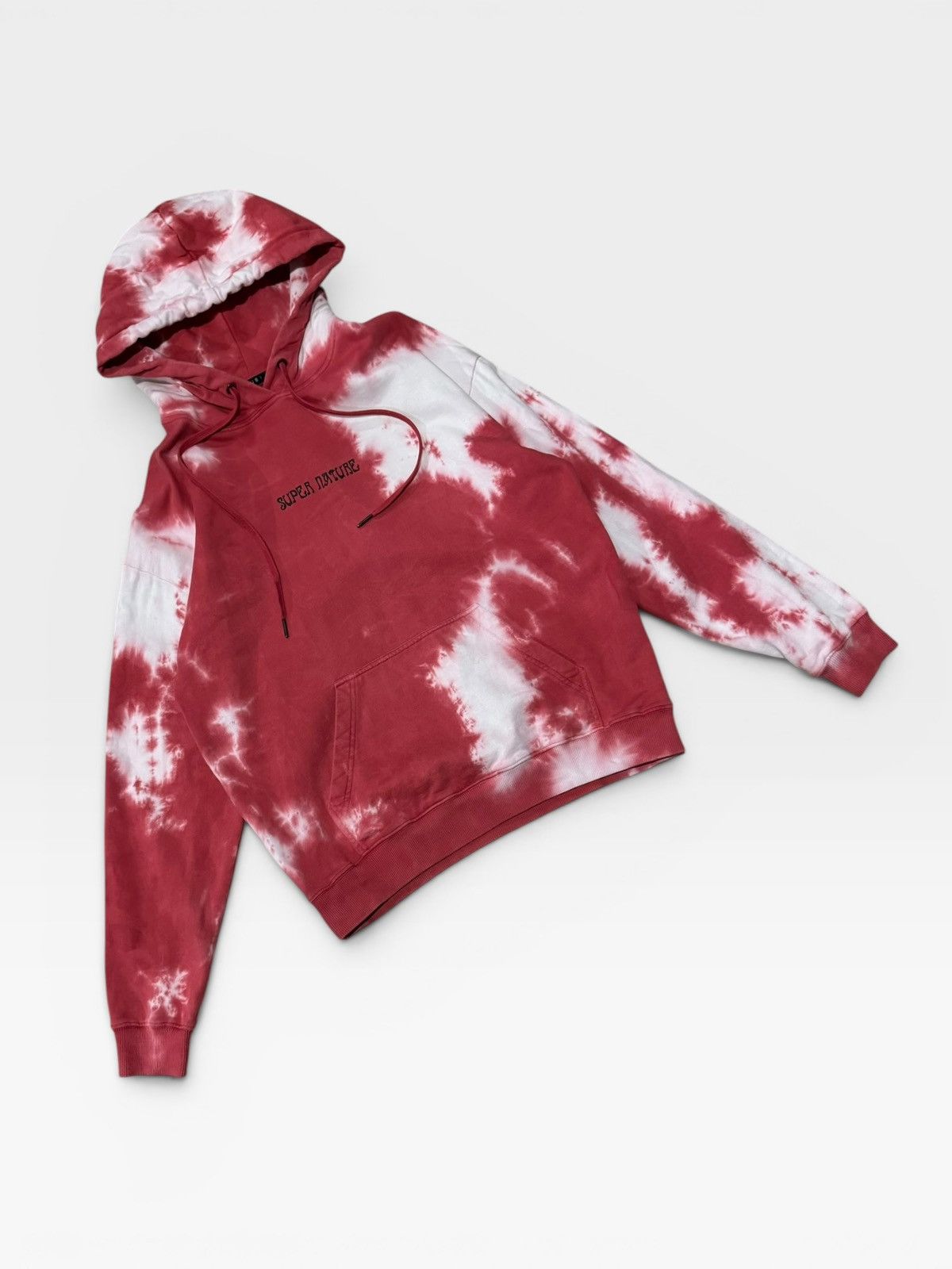 Ksubi Ksubi “Super Nature” Tie-Dye Red Hoodie Size US M / EU 48-50 / 2 - 5 Thumbnail