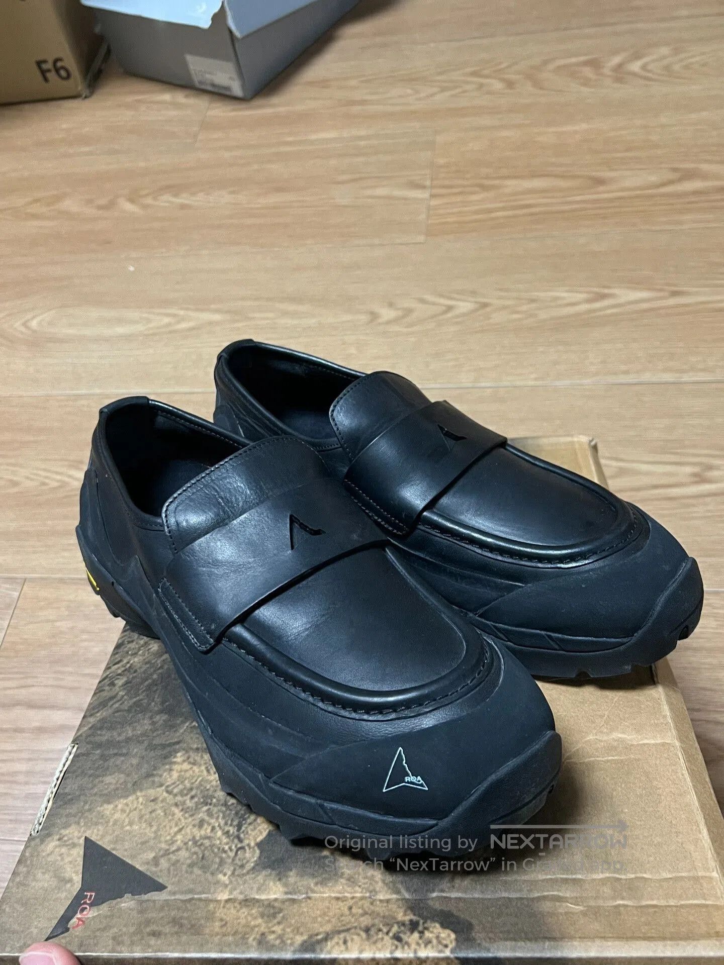 ROA ROA Black Low-Top Loafers for Hiking. Size US 10 / EU 43 - 4 Thumbnail