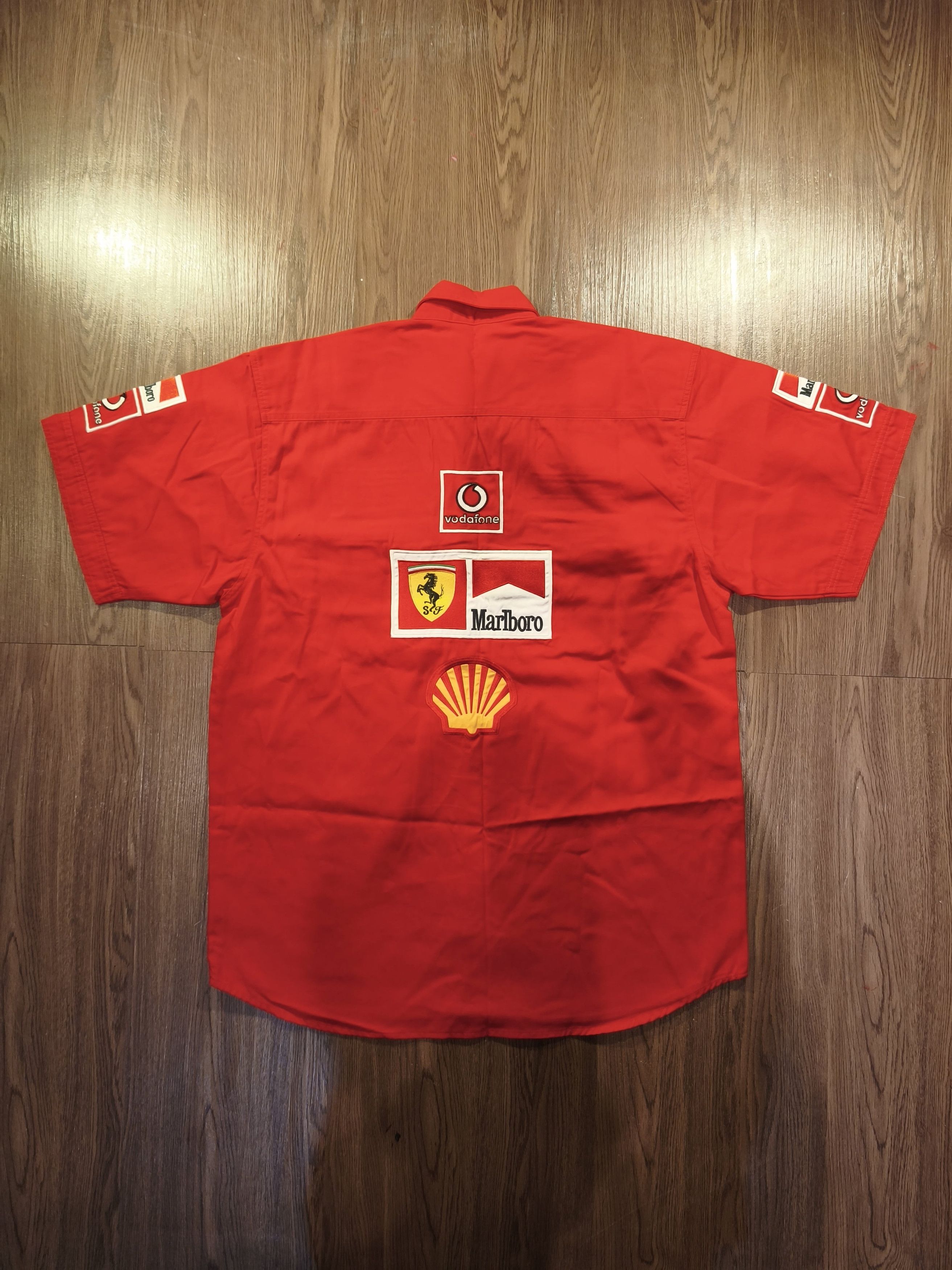 Ferrari Ferrari Vodafone Marlboro Racing Workshirt Size US XL / EU 56 / 4 - 5 Thumbnail