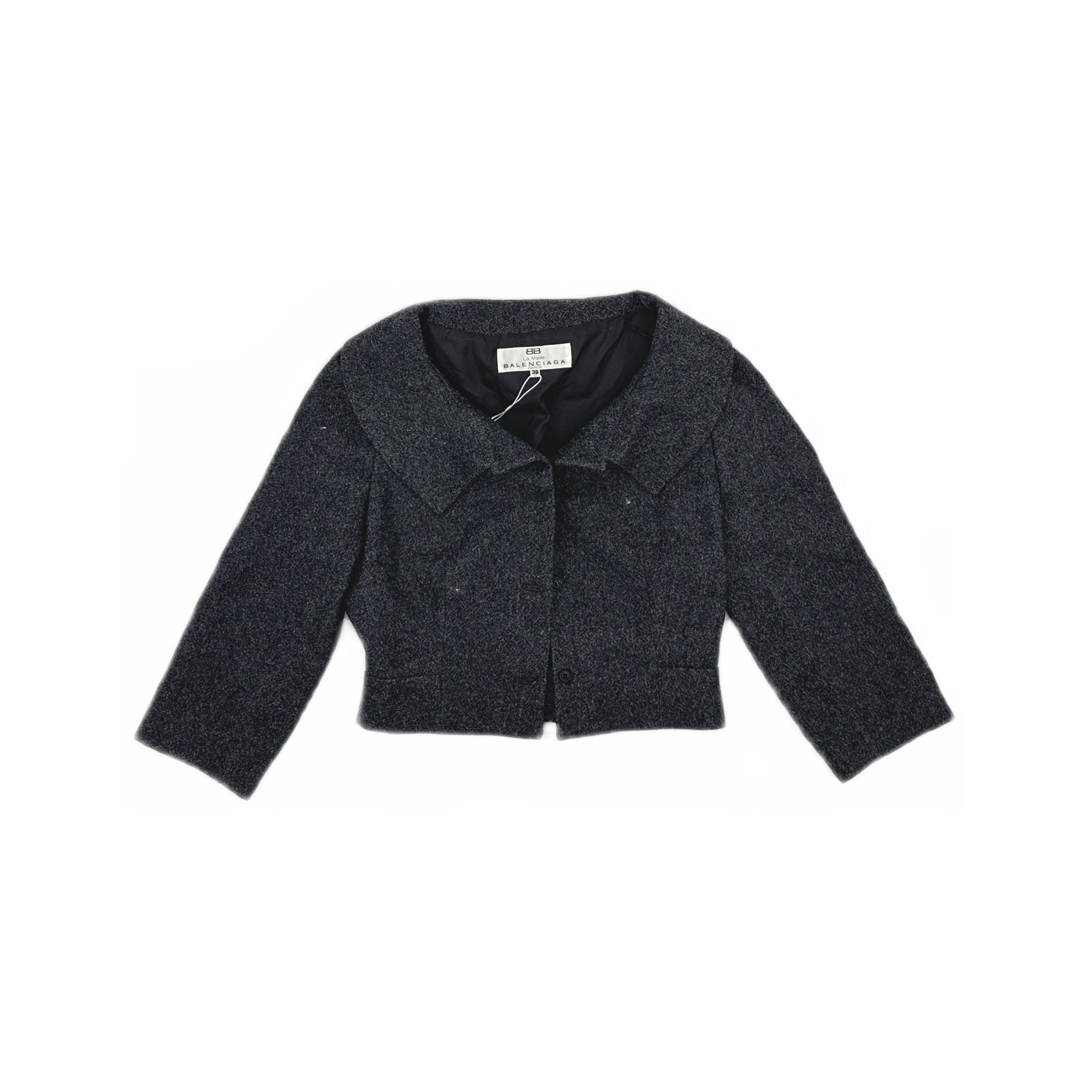 Balenciaga Balenciaga Wool Jacket Size 38 Size S / US 4 / IT 40 - 1 Thumbnail