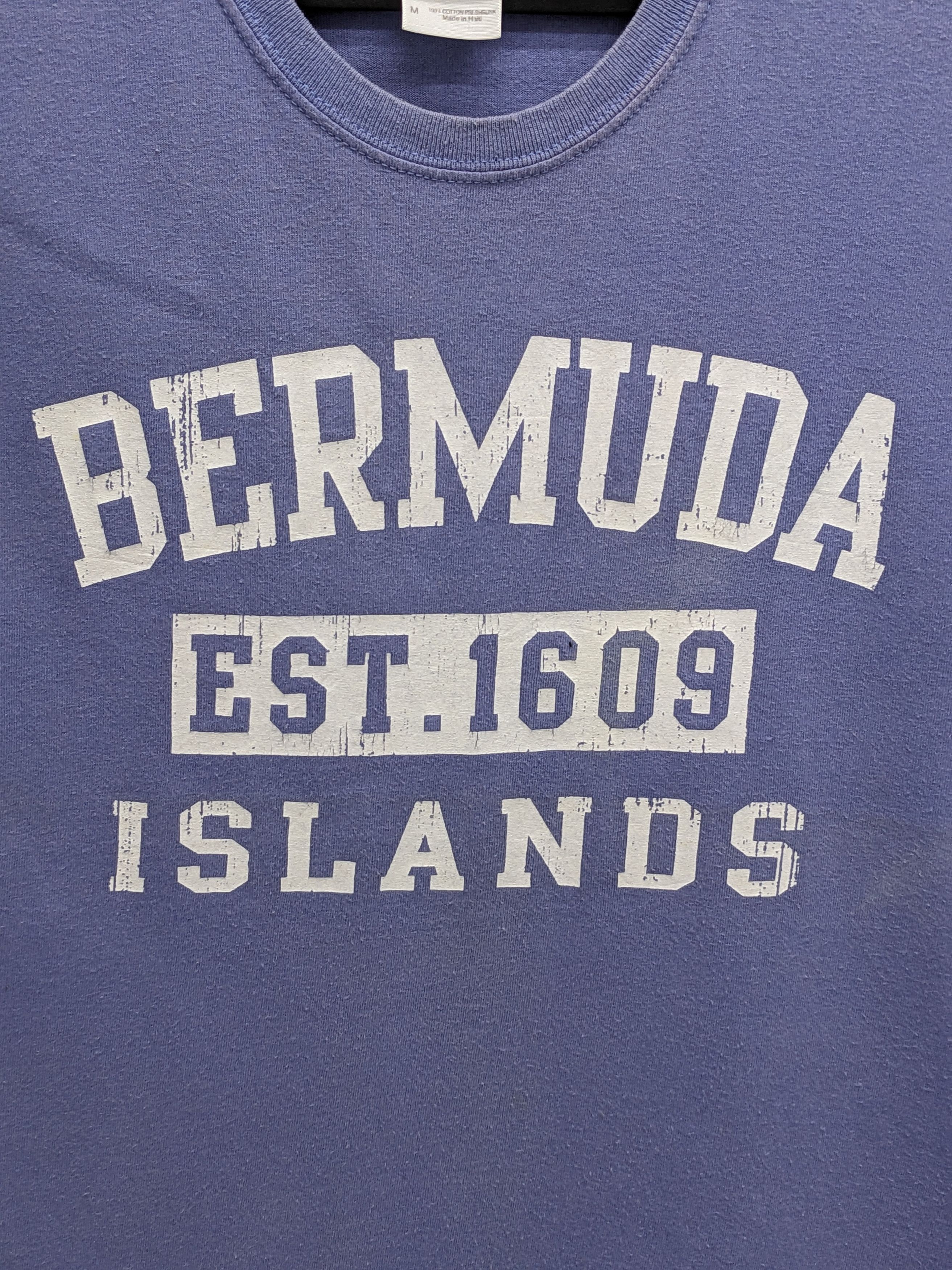 Other VINTAGE BERMUDA ISLAND TSHIRT Size US M / EU 48-50 / 2 - 3 Thumbnail