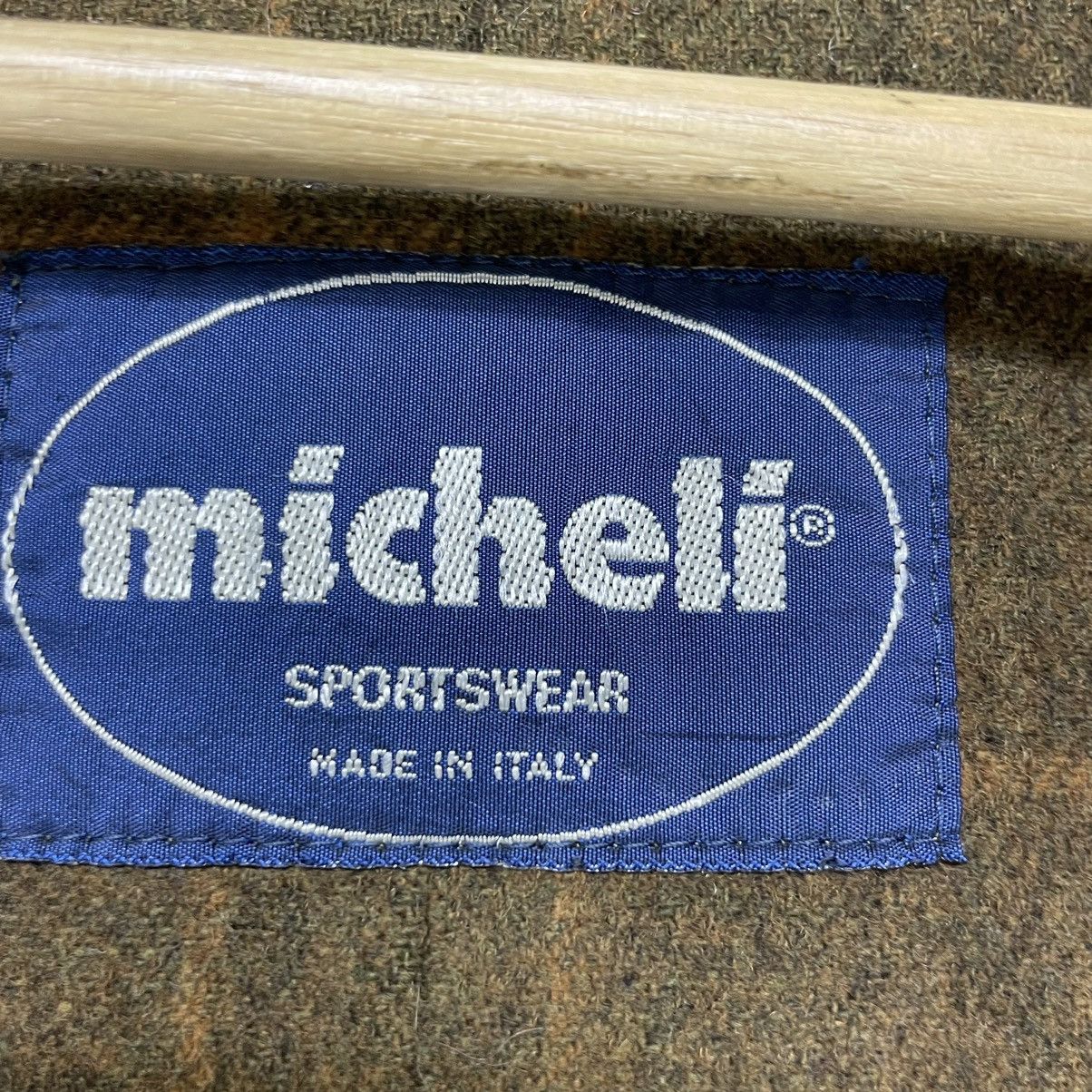 Designer Vintage Italian Designer Micheli Sportwear Overcoat Jacket Size US M / EU 48-50 / 2 - 10 Thumbnail