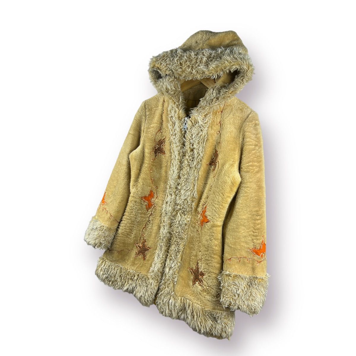 Vintage 🔥 VTG FUR WESTERN WINTER JACKET BY ROTHSCHILD Size S / US 4 / IT 40 - 2 Thumbnail