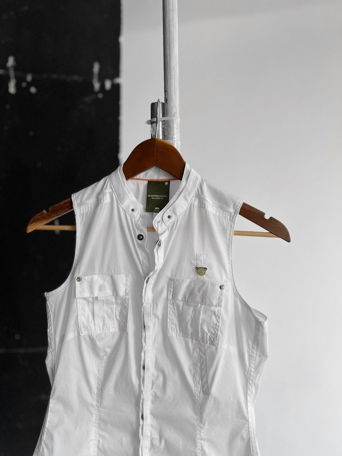 G-Star G-Star Raw RCO Trooper Slim Shirt Sleeveless Cargo Line Size S / US 4 / IT 40 - 2 Thumbnail