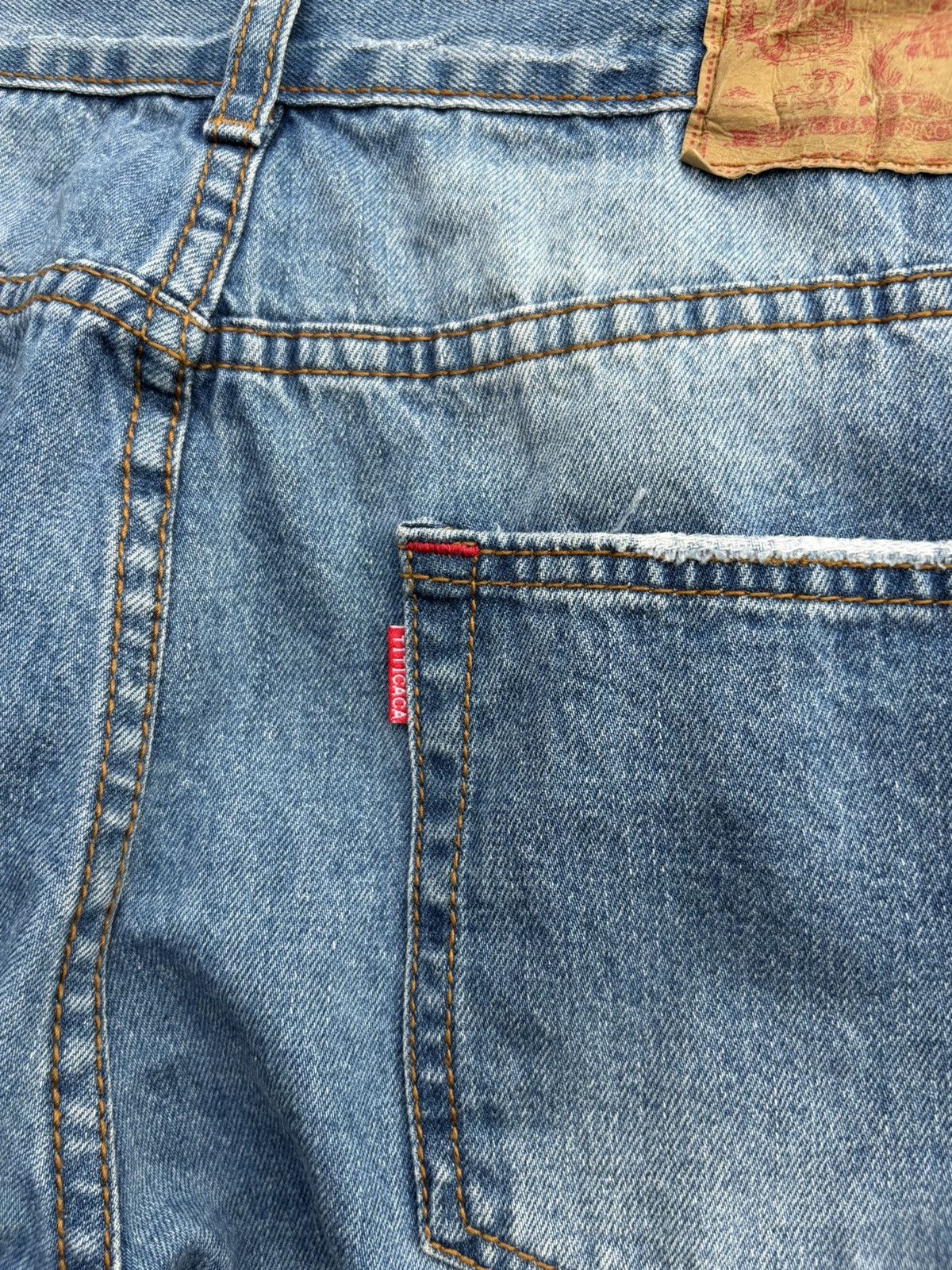 Native Titicaca Embroidery Native Denim Pants Size US 32 / EU 48 - 9 Thumbnail