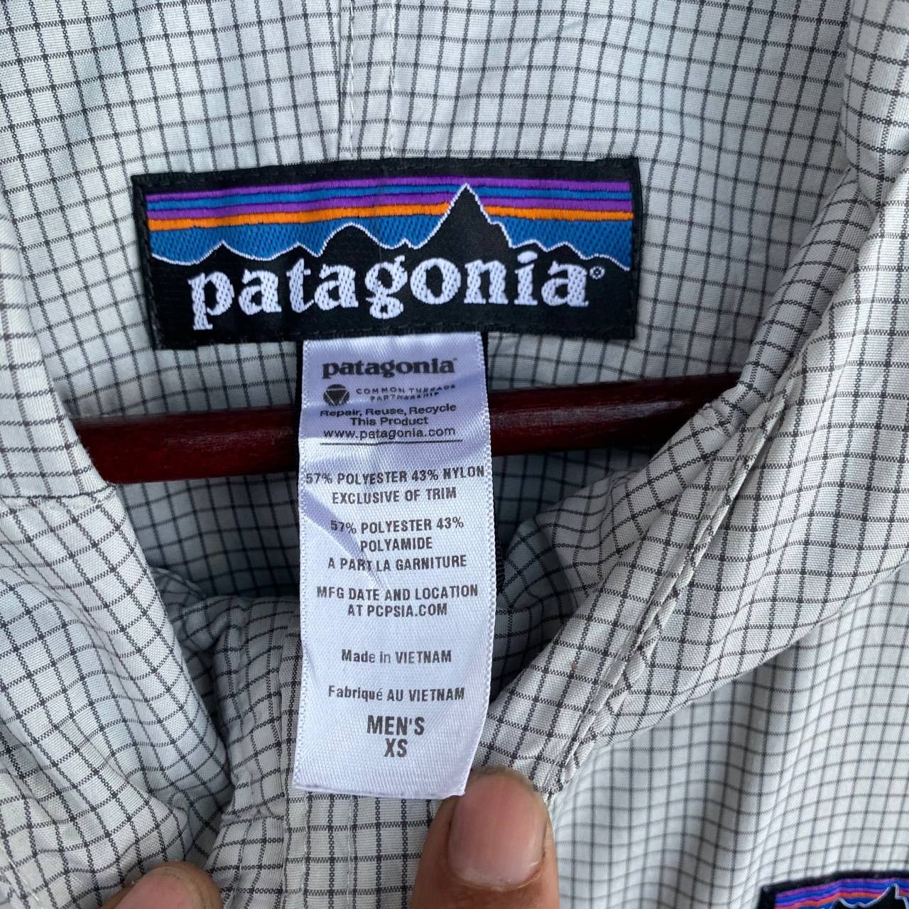 Patagonia × Vintage Patagonia Windbreaker Zipper Jacket Size US S / EU 44-46 / 1 - 2 Thumbnail