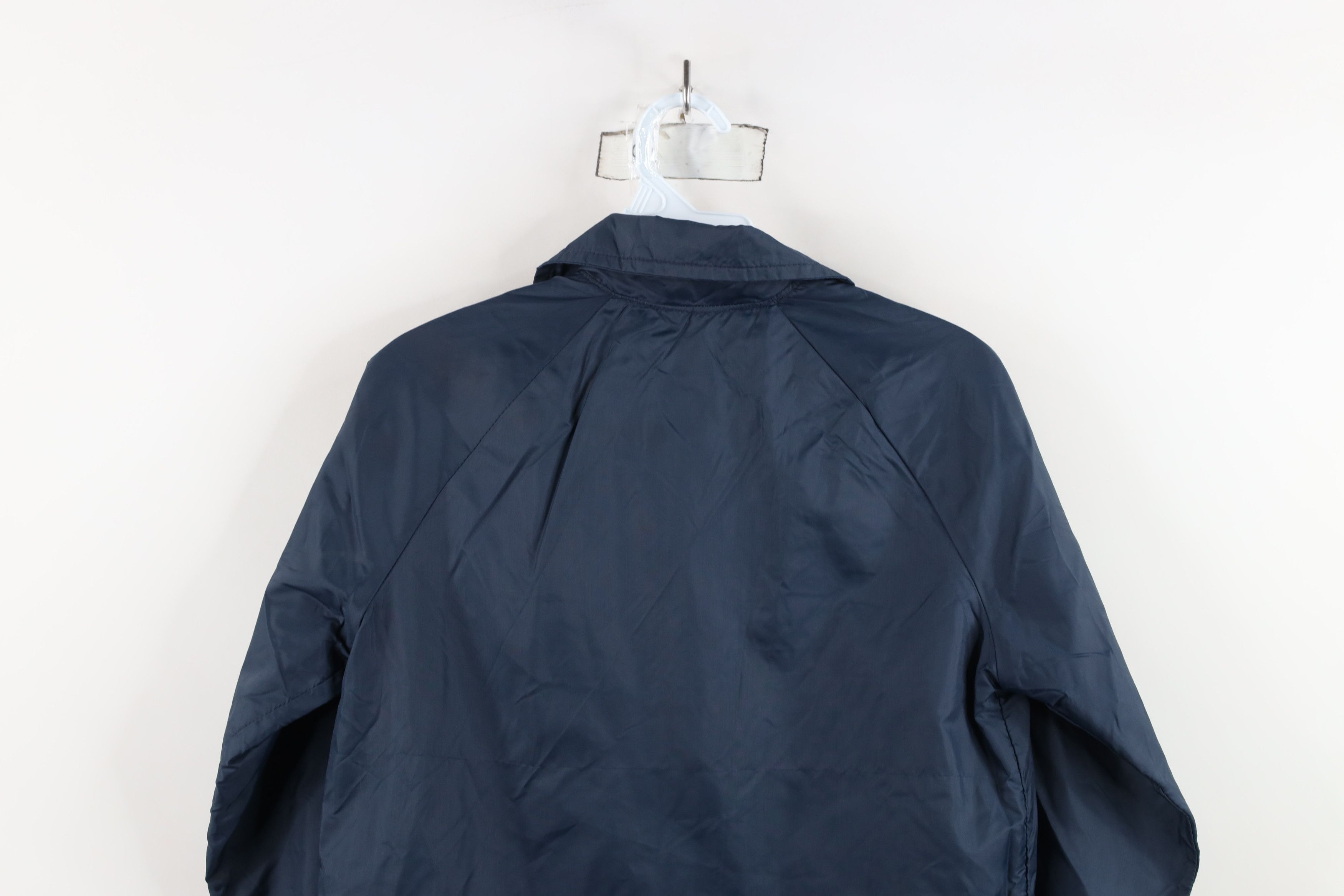 Champion × Vintage Vintage 80s Champion Dame University Coach Jacket Blue USA Size M / US 6-8 / IT 42-44 - 13 Thumbnail