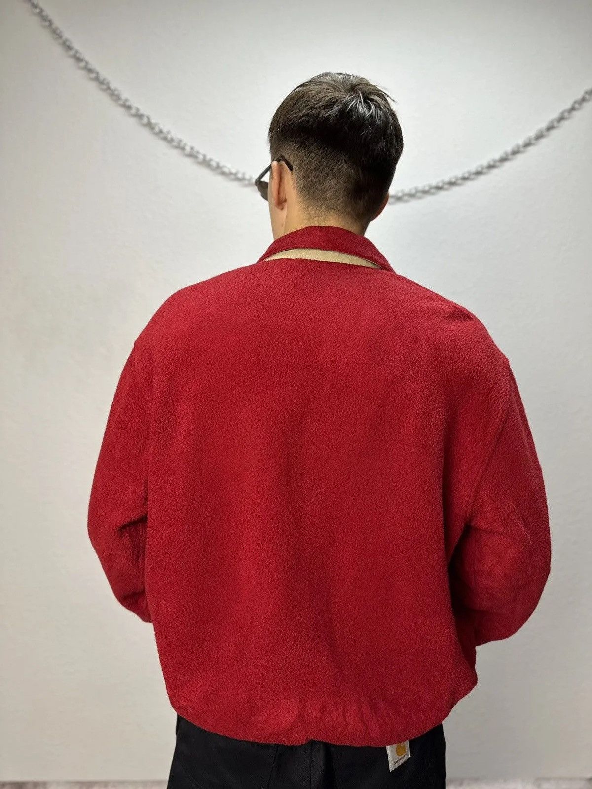 Polo Ralph Lauren × Vintage Vintage Polo Ralph Lauren fleece Jacket full zip Distressed Size US M / EU 48-50 / 2 - 14 Thumbnail