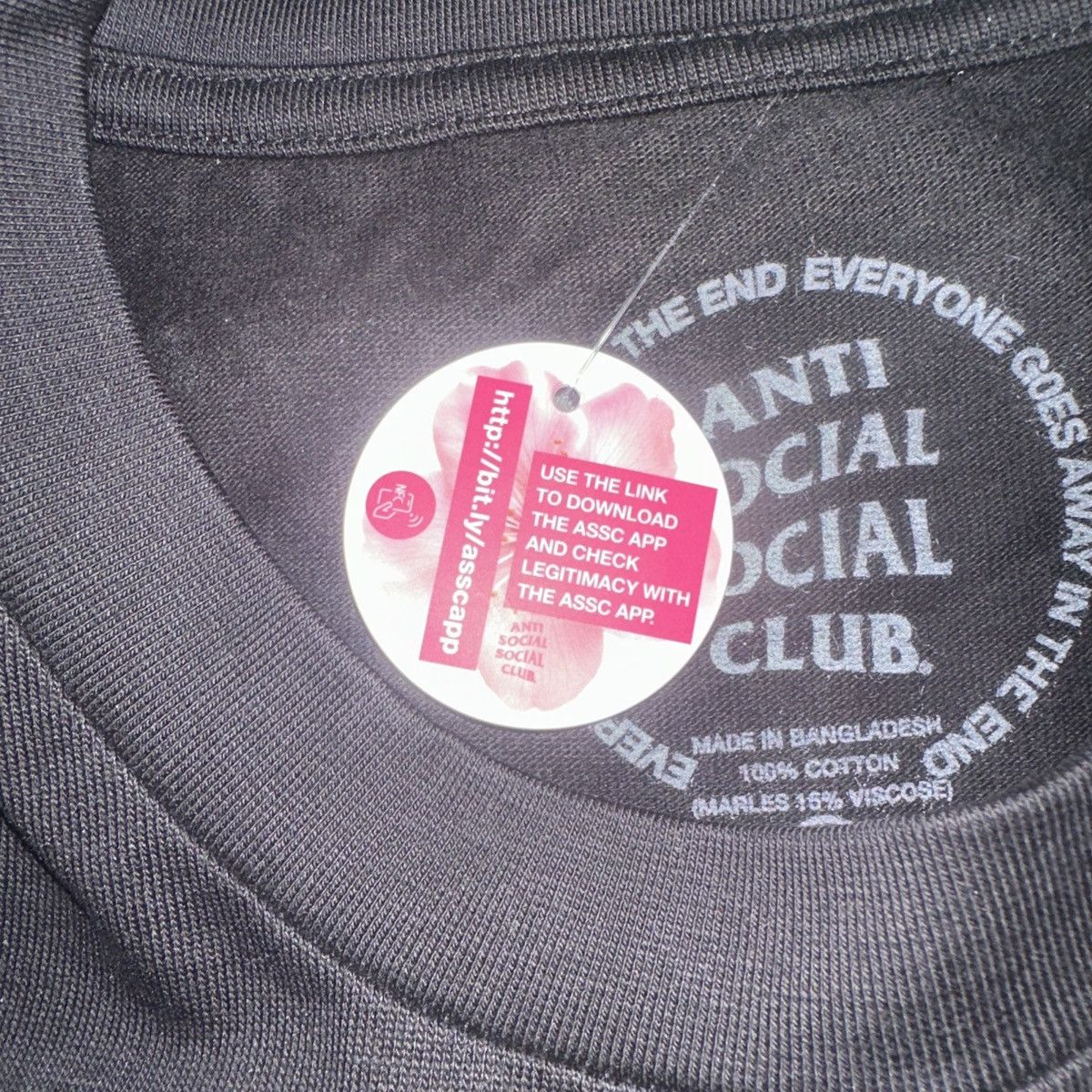 Anti Social Social Club Anti Social Social Club Koi Garden 3M Premium Tee Black M Size US M / EU 48-50 / 2 - 4 Thumbnail