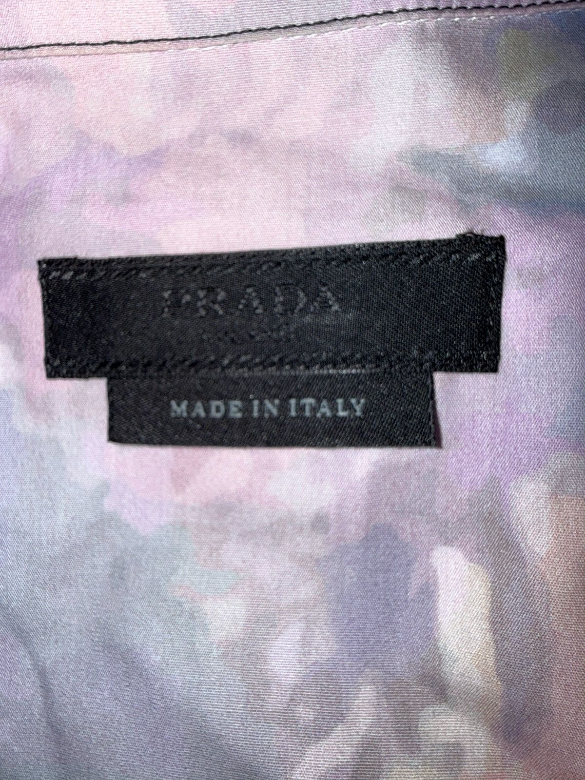 Prada Prada Camp Collar Mountain Landscape Bowling Shirt Size US XXL / EU 58 / 5 - 4 Thumbnail