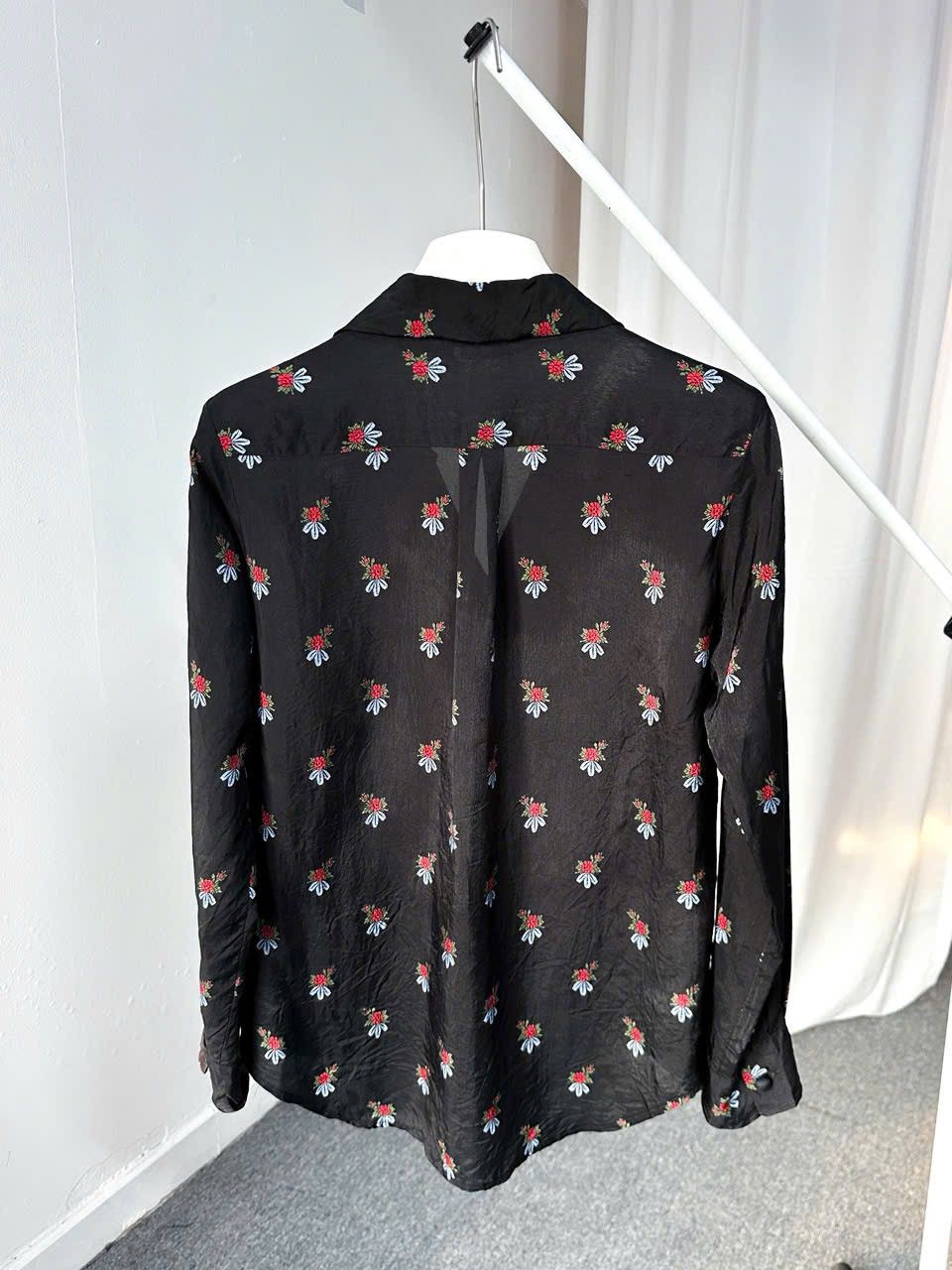 Comme des Garcons 2018 Comme Des Garcons Flower Cupra Shirts Size US S / EU 44-46 / 1 - 2 Thumbnail