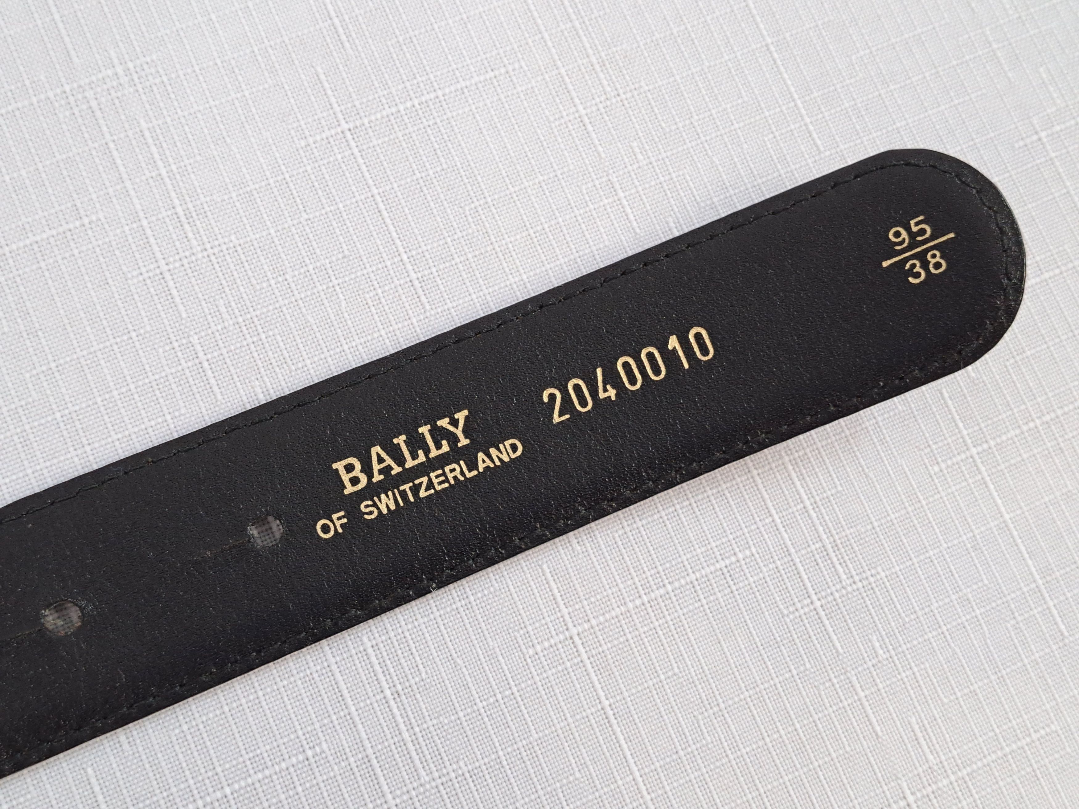Bally × Vintage Vintage BALLY leather belt. Size ONE SIZE - 11 Thumbnail