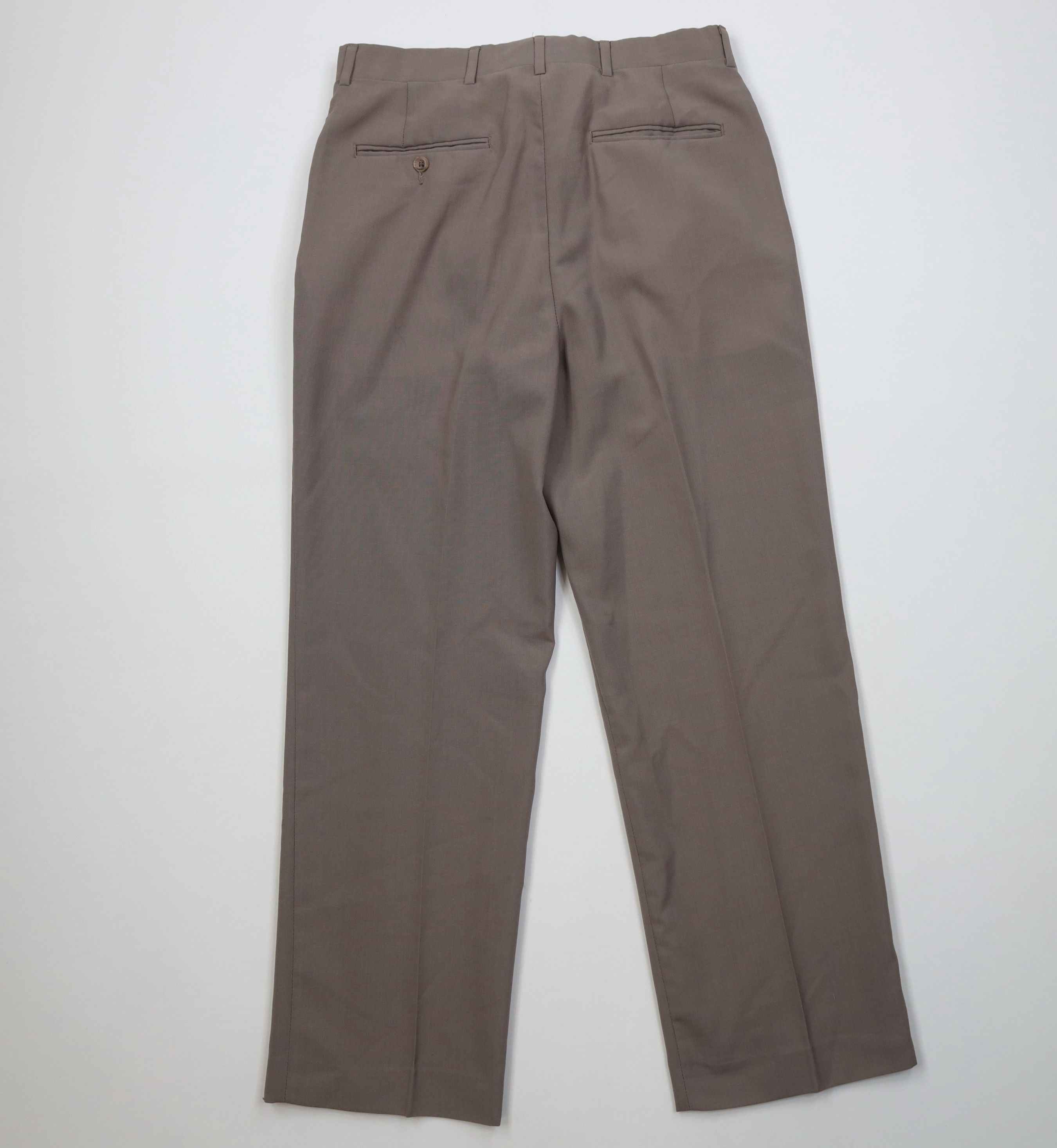Vintage Vintage 70s Streetwear Blend Knit Wide Leg Chino Pants USA Size US 32 / EU 48 - 10 Thumbnail