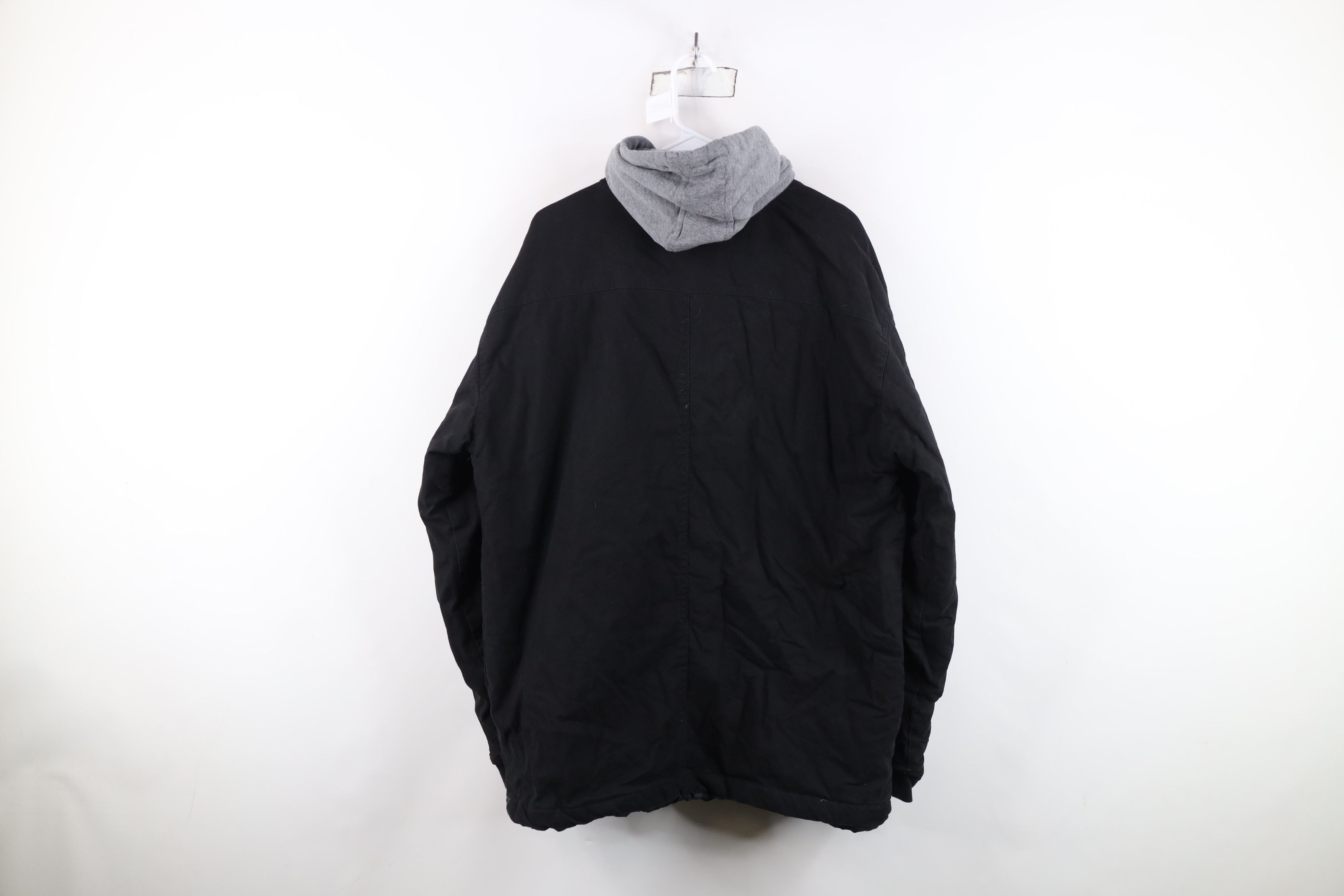 Dickies Vintage Y2K Dickies Canvas Hooded Shirt Jacket Jac Shirt Size US XL / EU 56 / 4 - 13 Thumbnail