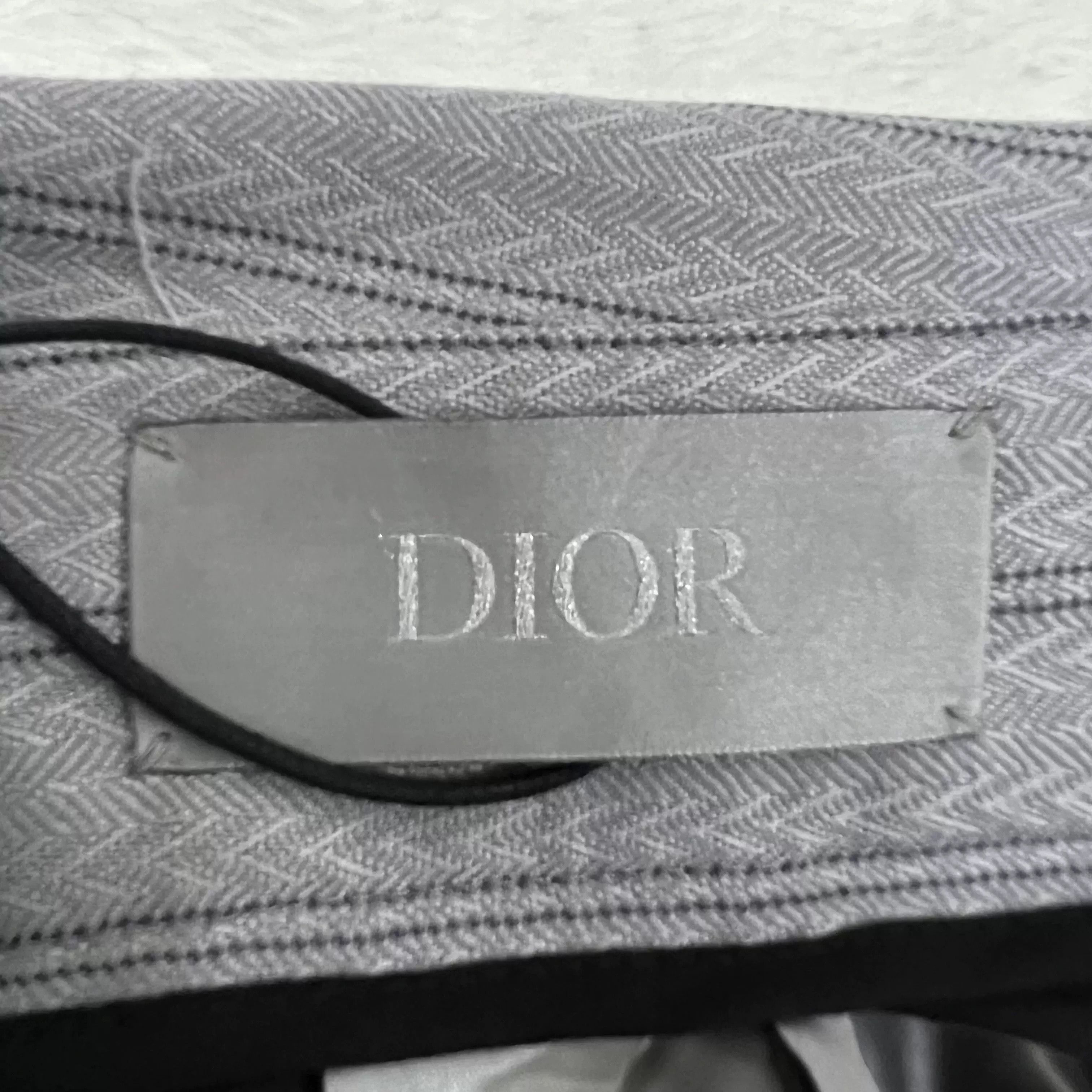Dior Dior Gray Striped Casual Shorts Size US 32 / EU 48 - 3 Thumbnail