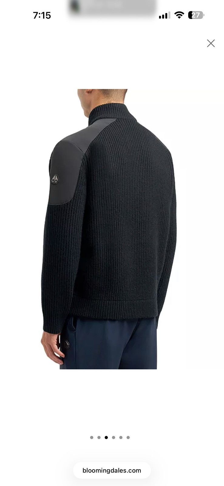 Moose Knuckles Moose knuckles Magnus Knit Hybrid Jacket Size US S / EU 44-46 / 1 - 2 Thumbnail