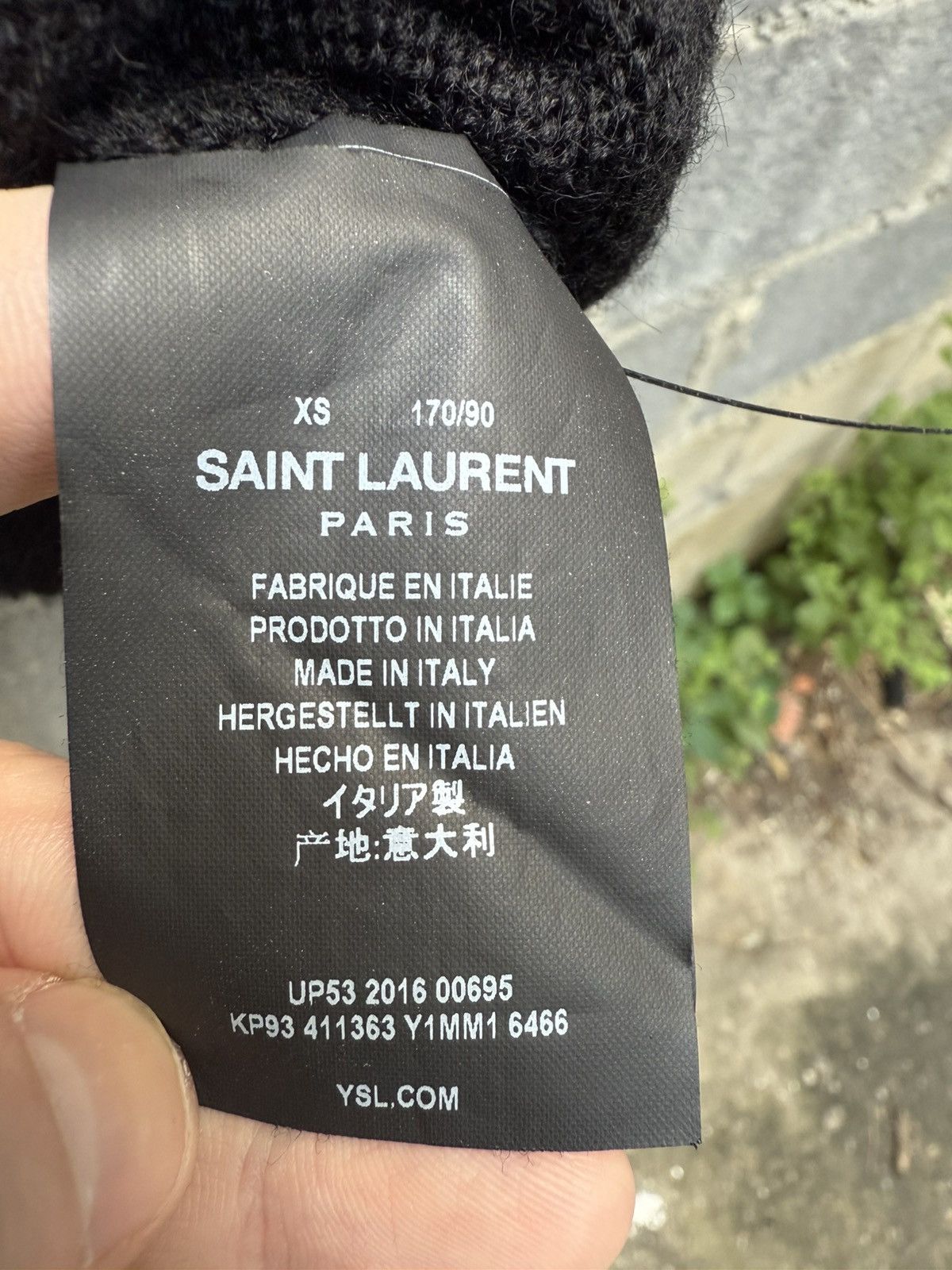 Saint Laurent Paris Saint Laurent Dino Sweater Size US XS / EU 42 / 0 - 5 Thumbnail