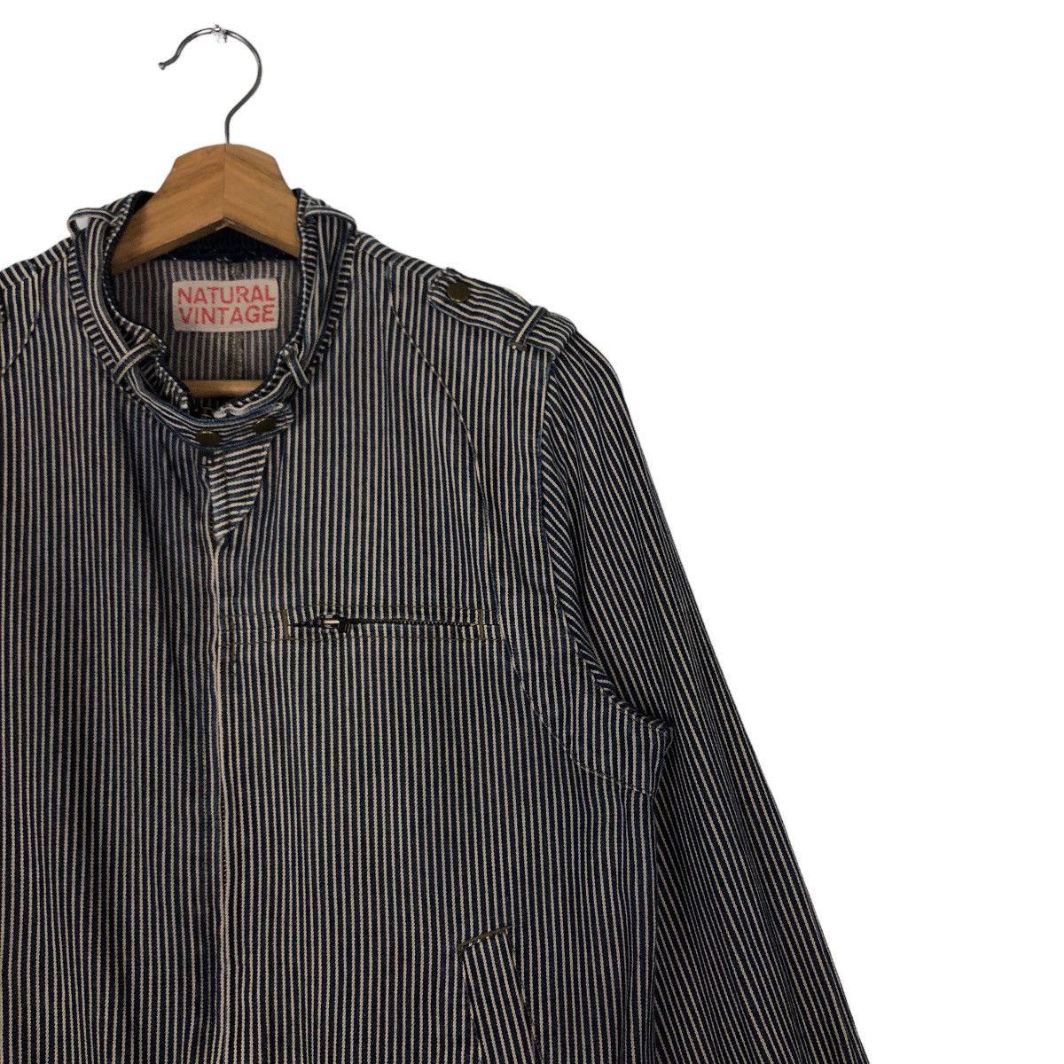 Hysteric Glamour 🔥Vintage Hikory Chore Jacket Natural Vintage Japan Made Size US M / EU 48-50 / 2 - 6 Thumbnail