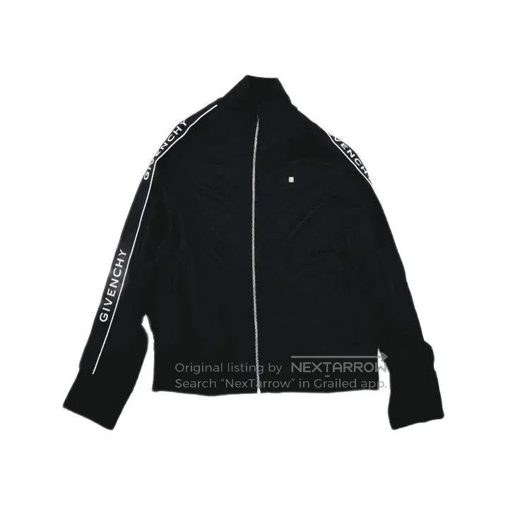 Givenchy GIVENCHY Logo Trim Stand Collar Zip Jacket. Size US XXL / EU 58 / 5 - 2 Thumbnail