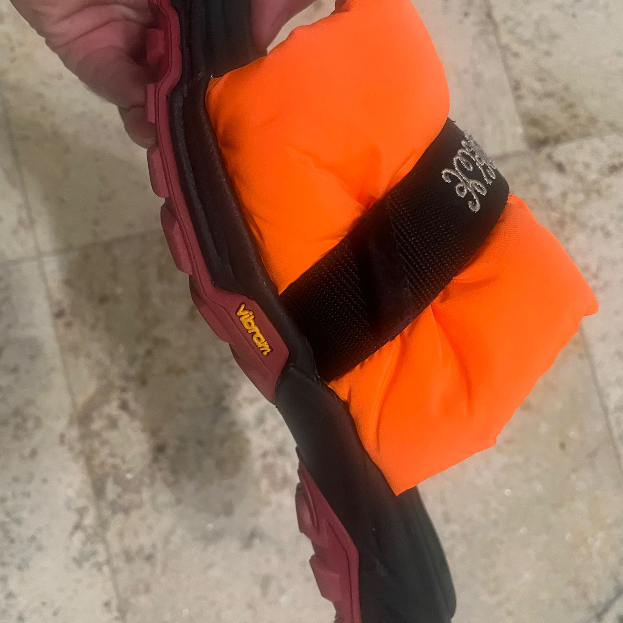 Loewe Pleated Slides in Neon Orange Size US 8 / EU 41 - 5 Thumbnail
