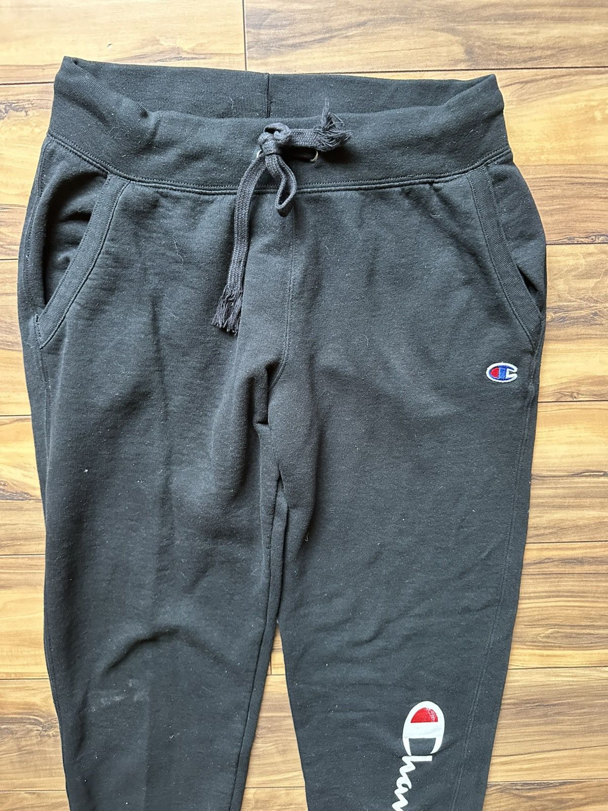 Champion Champion Medium Black Joggers with Logo Detail Size US 30 / EU 46 - 3 Thumbnail