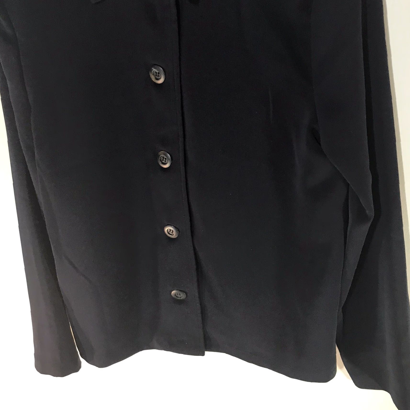 Vintage Vintage Briggs Navy Full Button Lightweight Dress Jacket Womens Size S USA Size S / US 4 / IT 40 - 3 Thumbnail